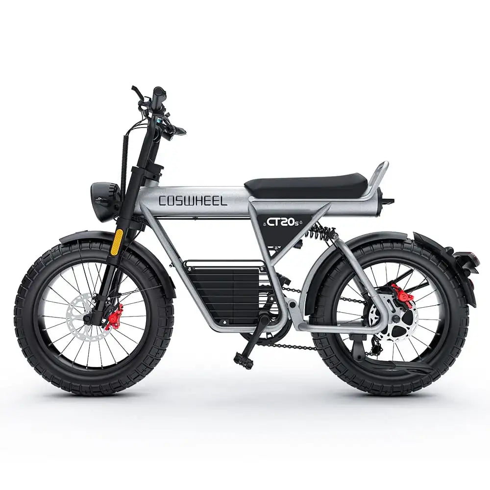 Vélo électrique Fatbike | COSWHEEL CT20S | 1500W | V-max 25 km/h | Autonomie 120 km - Atom Motors