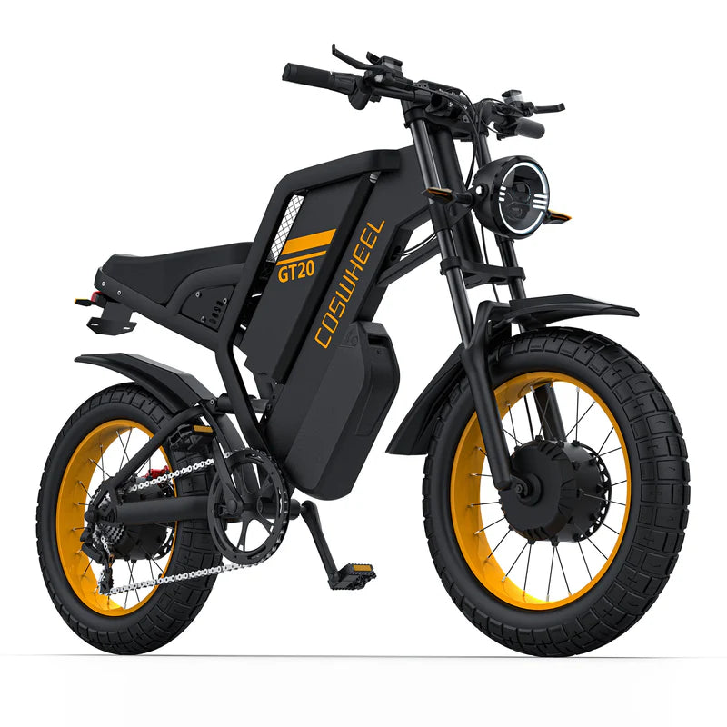 Vélo électrique | Coswheel GT20 Pro | 2000 W | V‑max 25km/h | Autonomie 233 km - Atom Motors