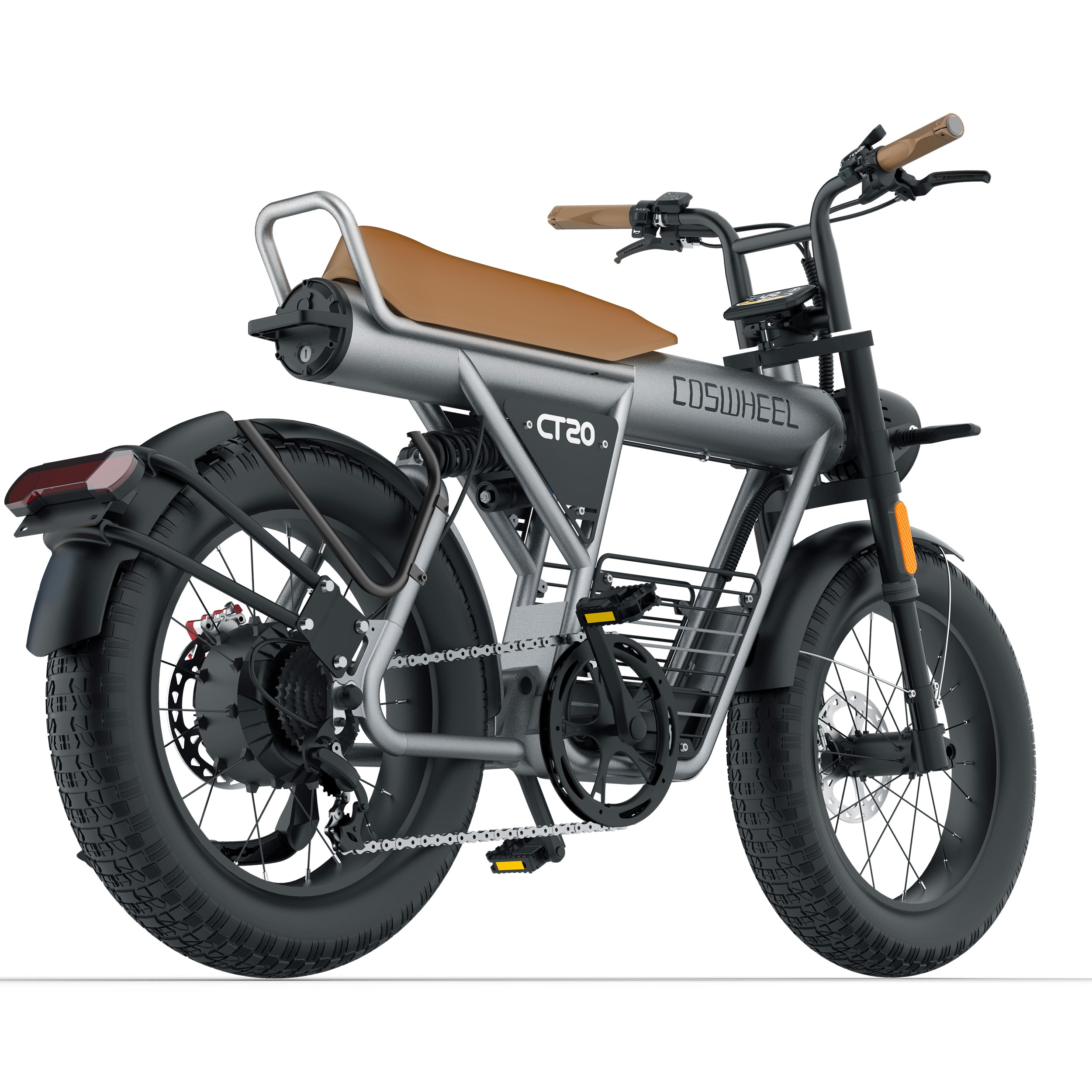 Vélo électrique Fatbike | COSWHEEL CT20 2025 | 1000W | V-max 25 km/h | Autonomie 100 km - Atom Motors