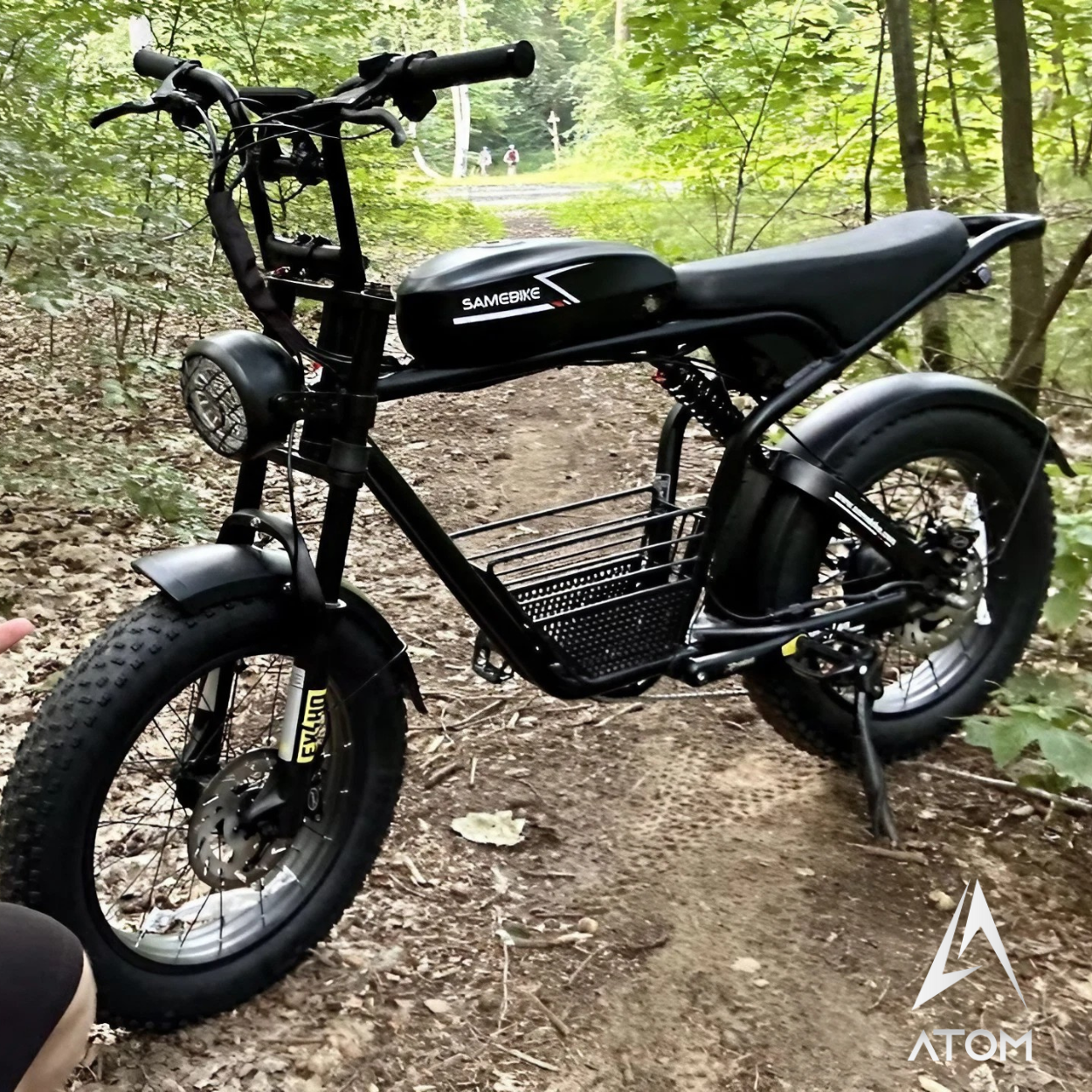 Vélo électrique Fatbike | SAMEBIKE M20 | 1000 W | V-max 25 km/h | Autonomie 80 km - Atom Motors