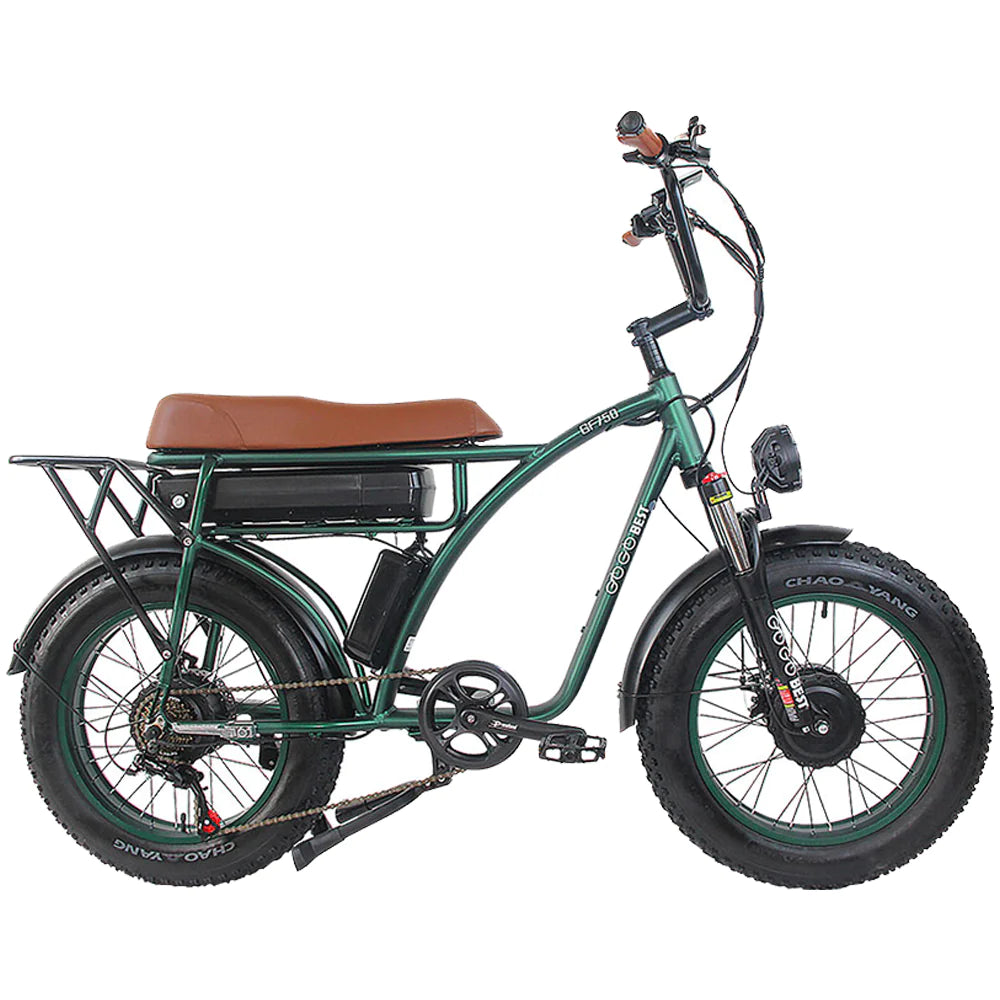 Vélo électrique Fatbike | Gogobest GF750 | 2000 W | V-max 25 km/h | Autonomie 80 km - Atom Motors
