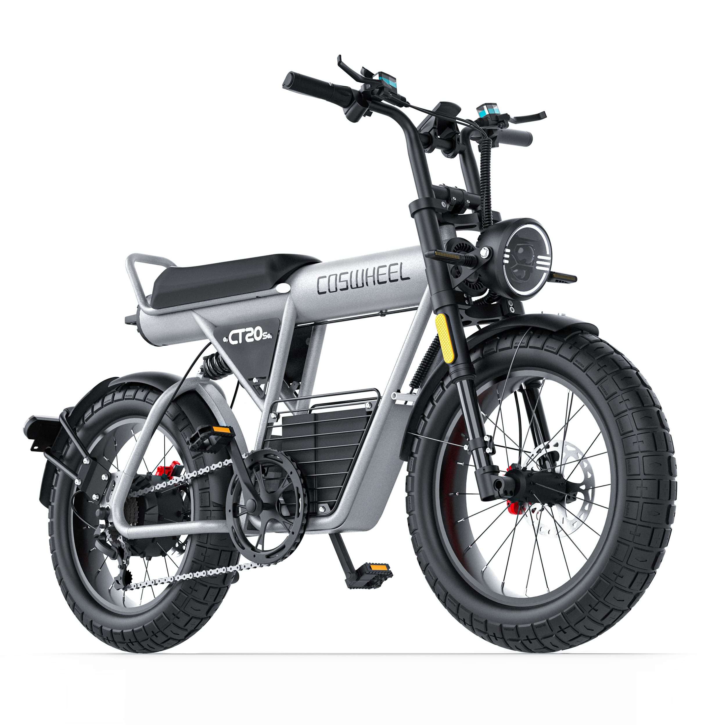 Vélo électrique Fatbike | COSWHEEL CT20S | 1500W | V-max 25 km/h | Autonomie 120 km - Atom Motors