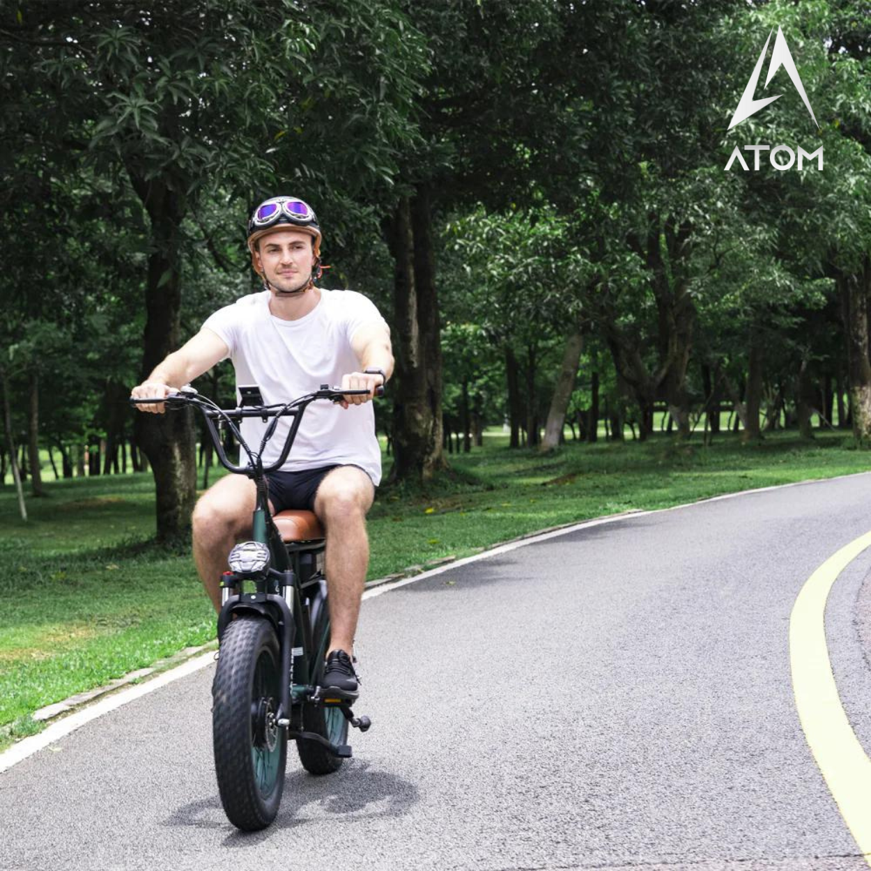 Vélo électrique Fatbike | Gogobest GF750 | 2000 W | V-max 25 km/h | Autonomie 80 km - Atom Motors
