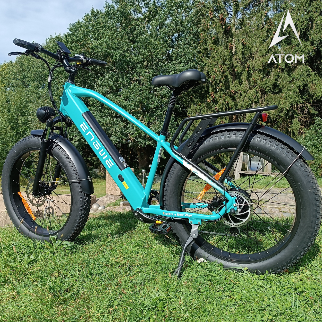 Vélo électrique Fatbike | Engwe E26 | 250 W | V-max 25 km/h | Autonomie 140 km - Atom Motors