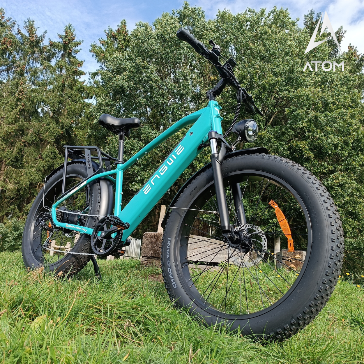 Vélo électrique Fatbike | Engwe E26 | 250 W | V-max 25 km/h | Autonomie 140 km - Atom Motors