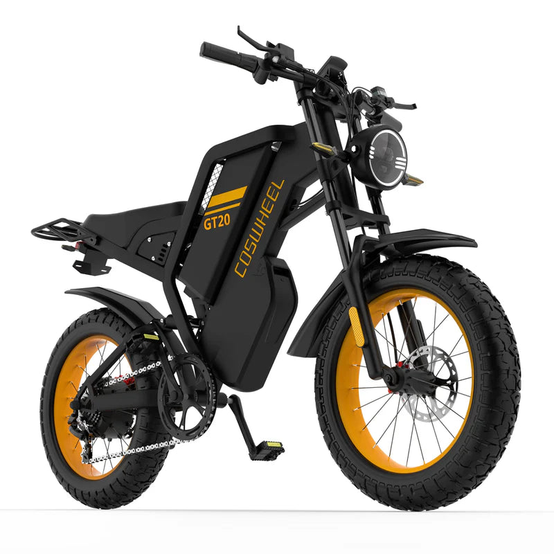 Vélo électrique | Coswheel GT20 Max | 1500 W | V‑max 25 km/h | Autonomie 233 km - Atom Motors