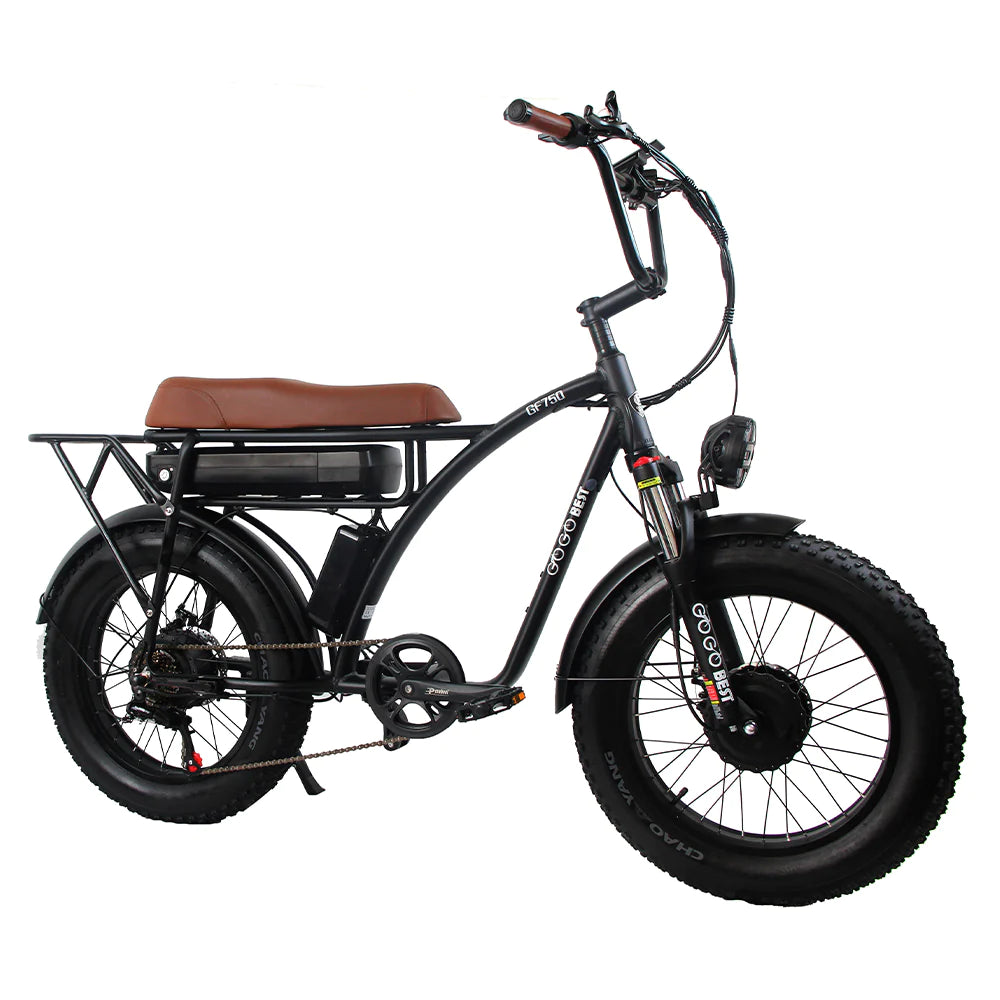 Vélo électrique Fatbike | Gogobest GF750 | 2000 W | V-max 25 km/h | Autonomie 80 km - Atom Motors