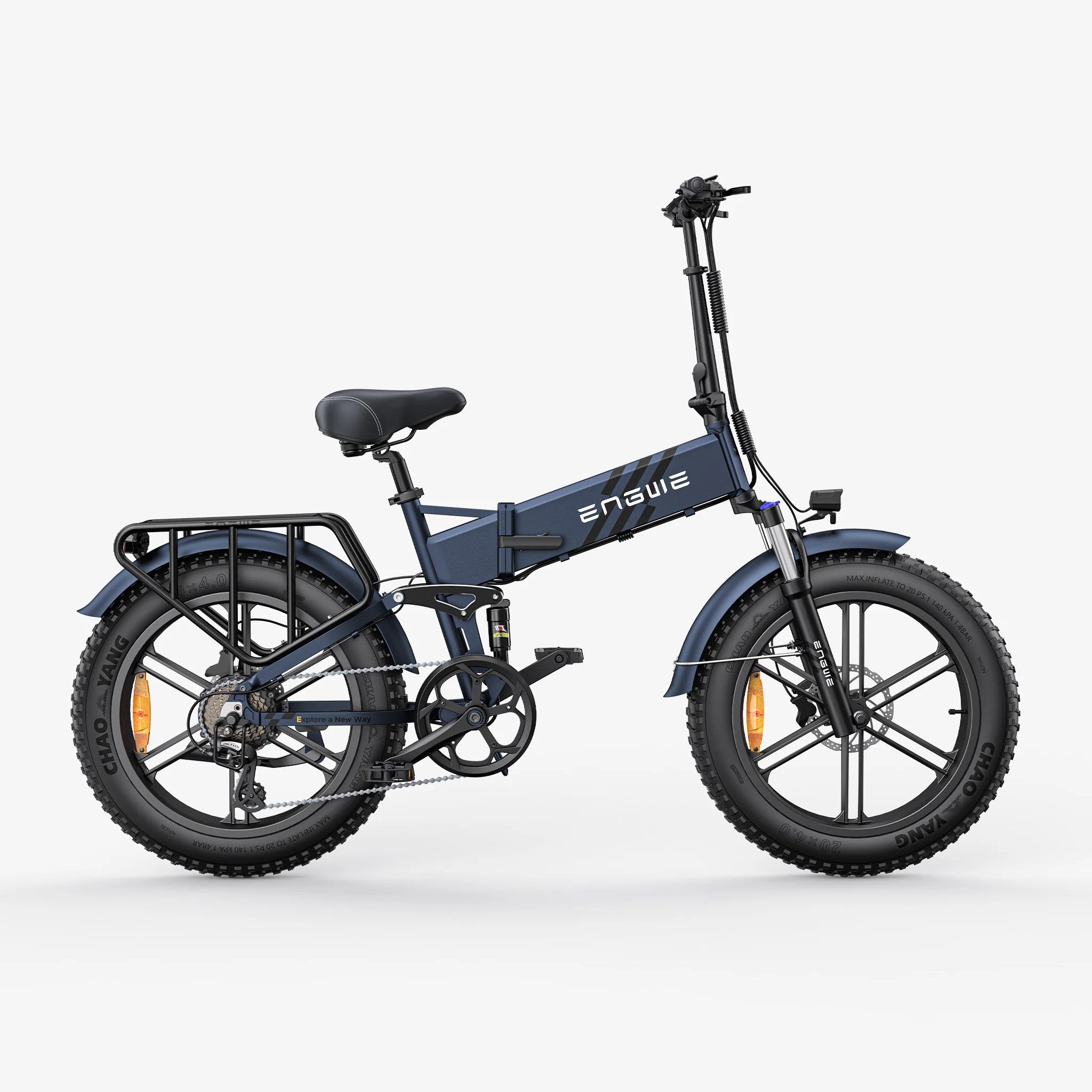 Vélo électrique Fatbike | Engwe Engine Pro 2.0 | 250-750 W | V-max 25 km/h | Autonomie 110 km - Atom Motors