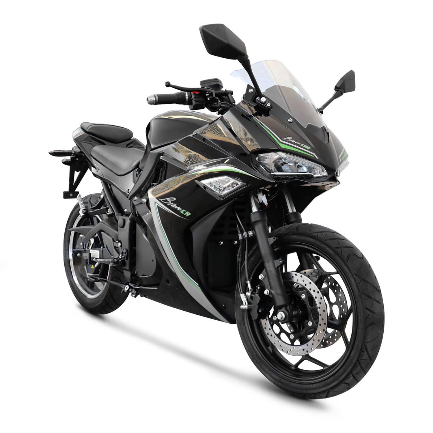 Moto électrique, EBROH CR | 5000 W | 125 cc | V-max 115 km/h | Autonomie 100 km - Atom Motors