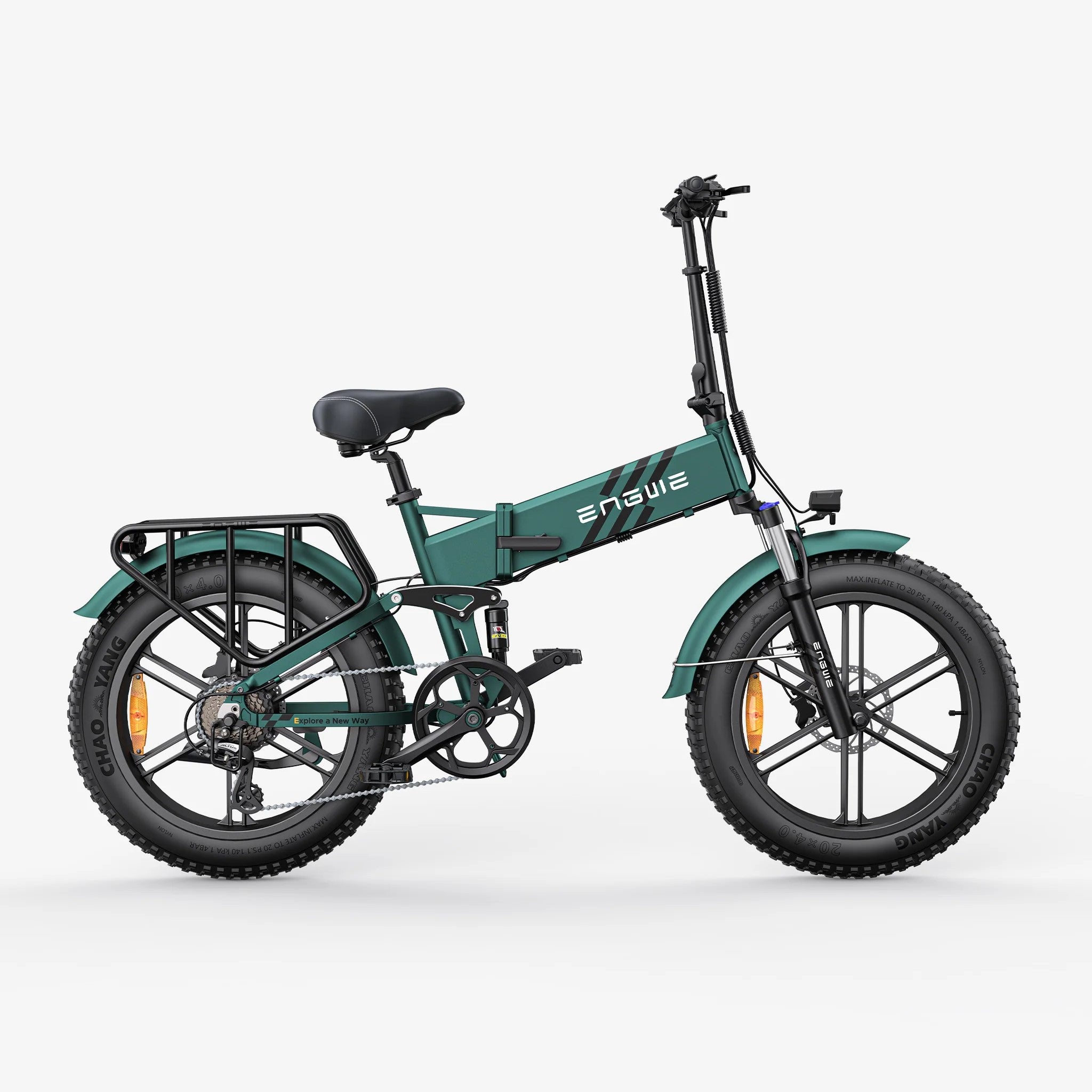 Vélo électrique Fatbike | Engwe Engine Pro 2.0 | 250-750 W | V-max 25 km/h | Autonomie 110 km - Atom Motors