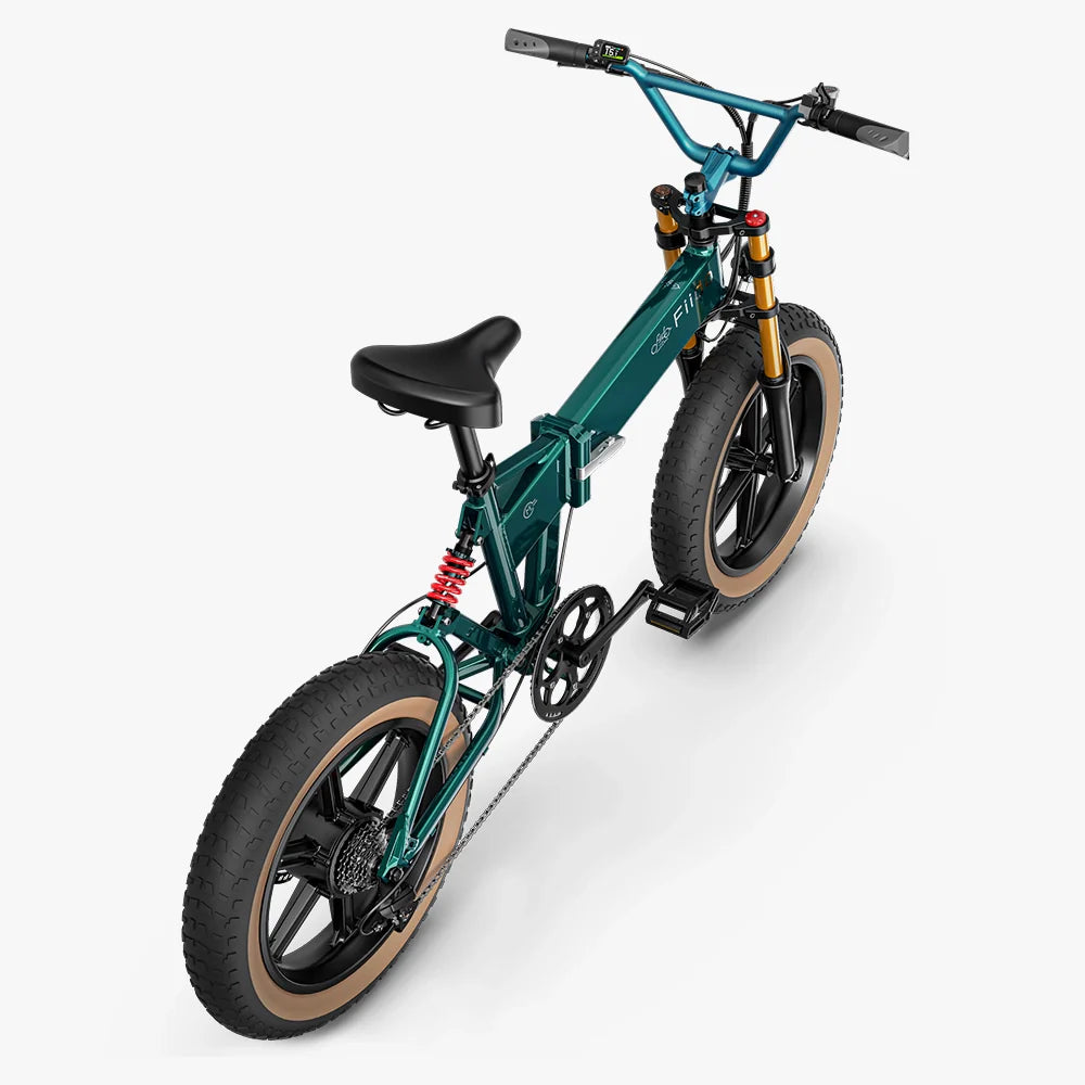 Vélo électrique Fatbike | Fiido M1 Pro | 250 W – 50 Nm | V‑max 25 km/h | Autonomie 88,8 km - Atom Motors