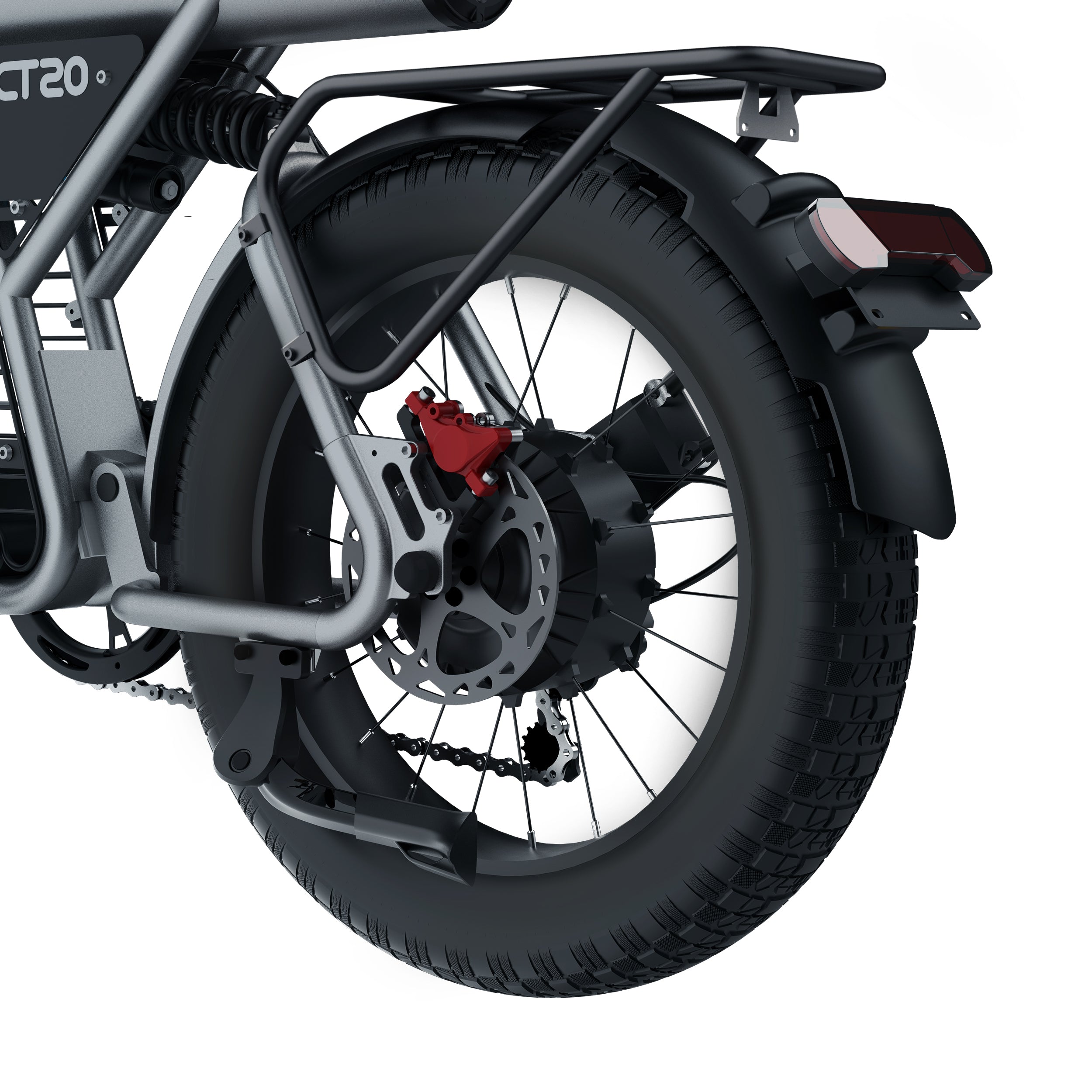 Vélo électrique Fatbike | COSWHEEL CT20 2025 | 1000W | V-max 25 km/h | Autonomie 100 km - Atom Motors