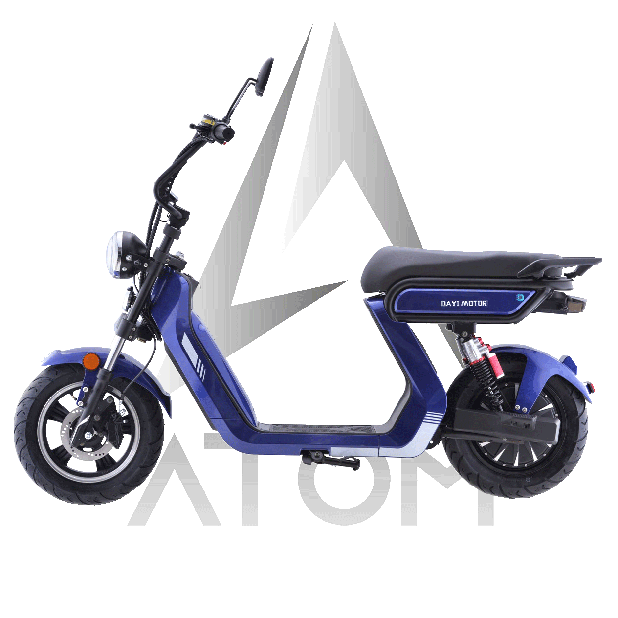 Scooter électrique, Atom City 07 | Dayi Baldur | 2000 W  | 50 cc | V-max 45 km/h | Autonomie 60 km - Atom Motors