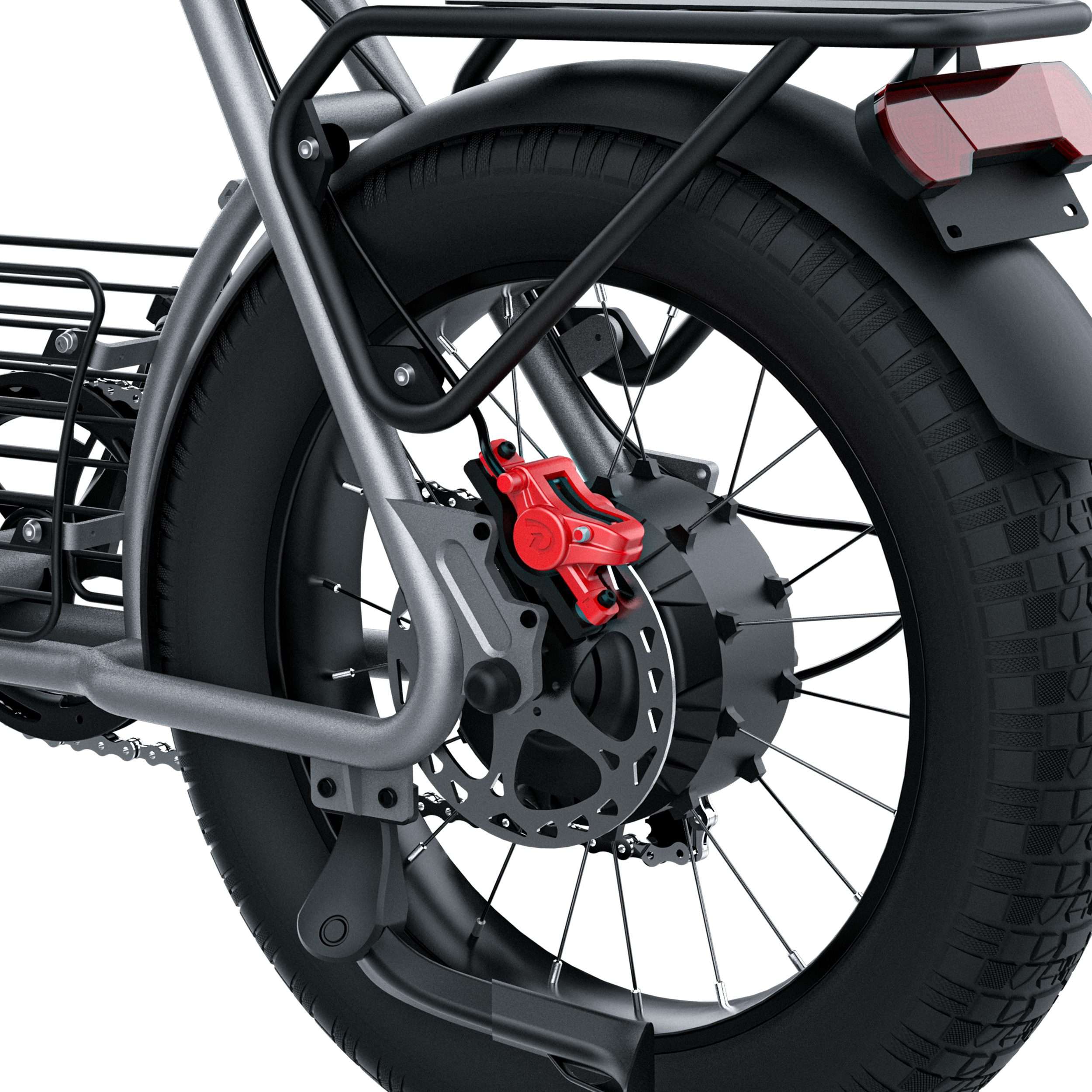 Vélo électrique Fatbike | COSWHEEL CT20 | 1000W | V-max 25 km/h | Autonomie 100 km - Atom Motors