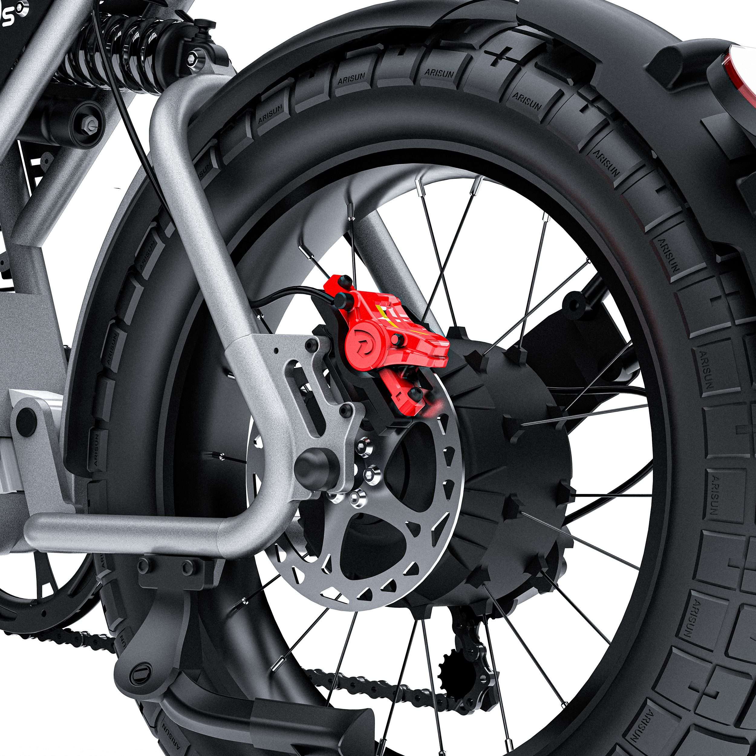 Vélo électrique Fatbike | COSWHEEL CT20S | 1500W | V-max 25 km/h | Autonomie 120 km - Atom Motors