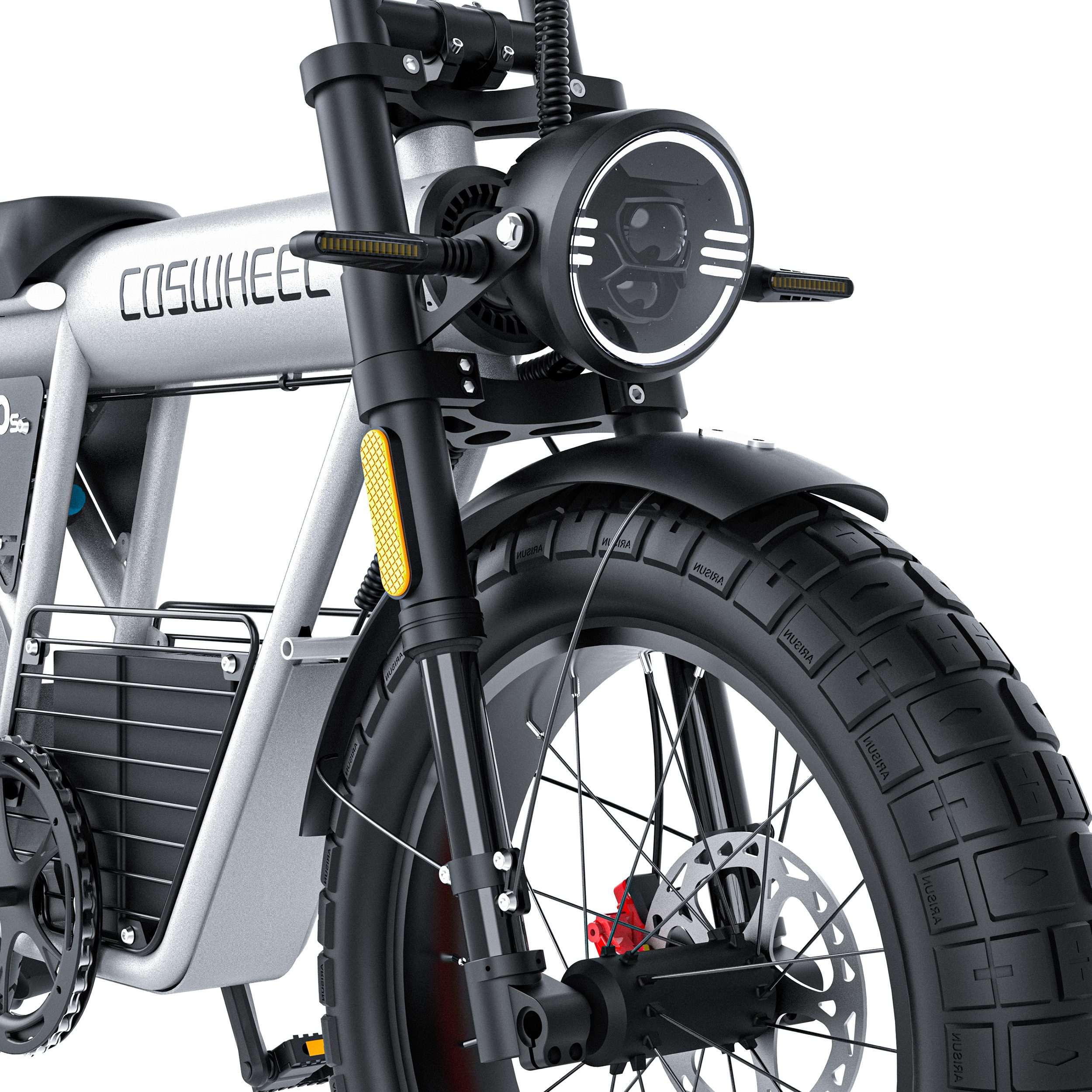Vélo électrique Fatbike | COSWHEEL CT20S | 1500W | V-max 25 km/h | Autonomie 120 km - Atom Motors