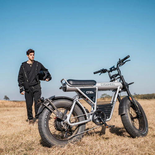 Vélo électrique Fatbike | COSWHEEL CT20S | 1500W | V-max 25 km/h | Autonomie 120 km - Atom Motors