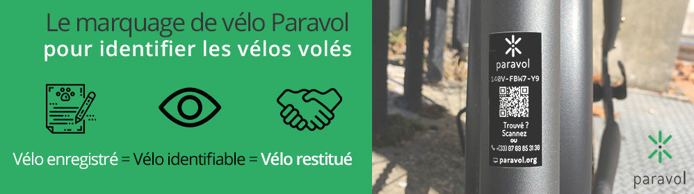 Étiquette BicyCode | Marquage | Système d'Identification de Vélos - Atom Motors