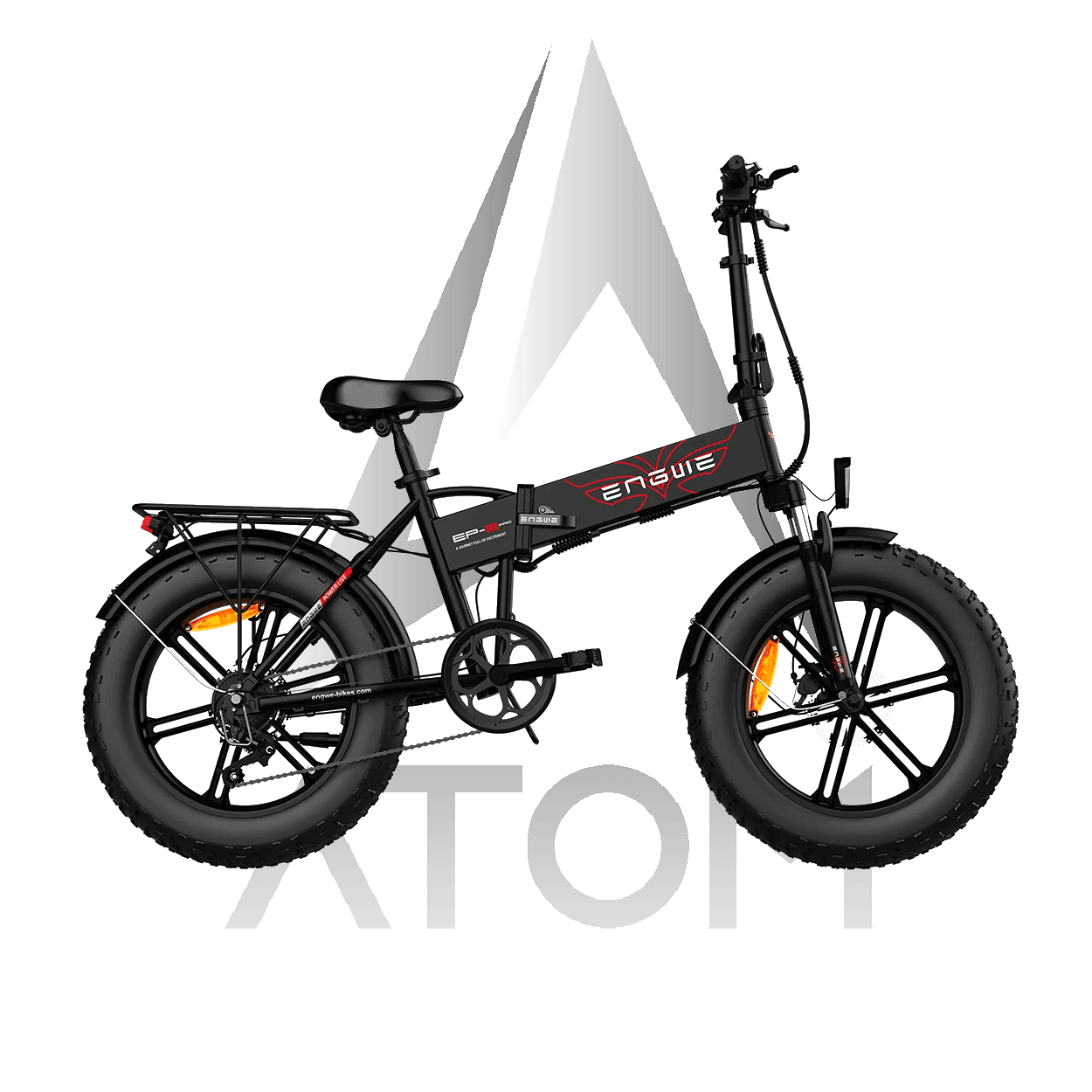 Vélo électrique Fatbike | Engwe EP2 Pro | 750 W | V-max 25 km/h | Autonomie 100 km - Atom Motors