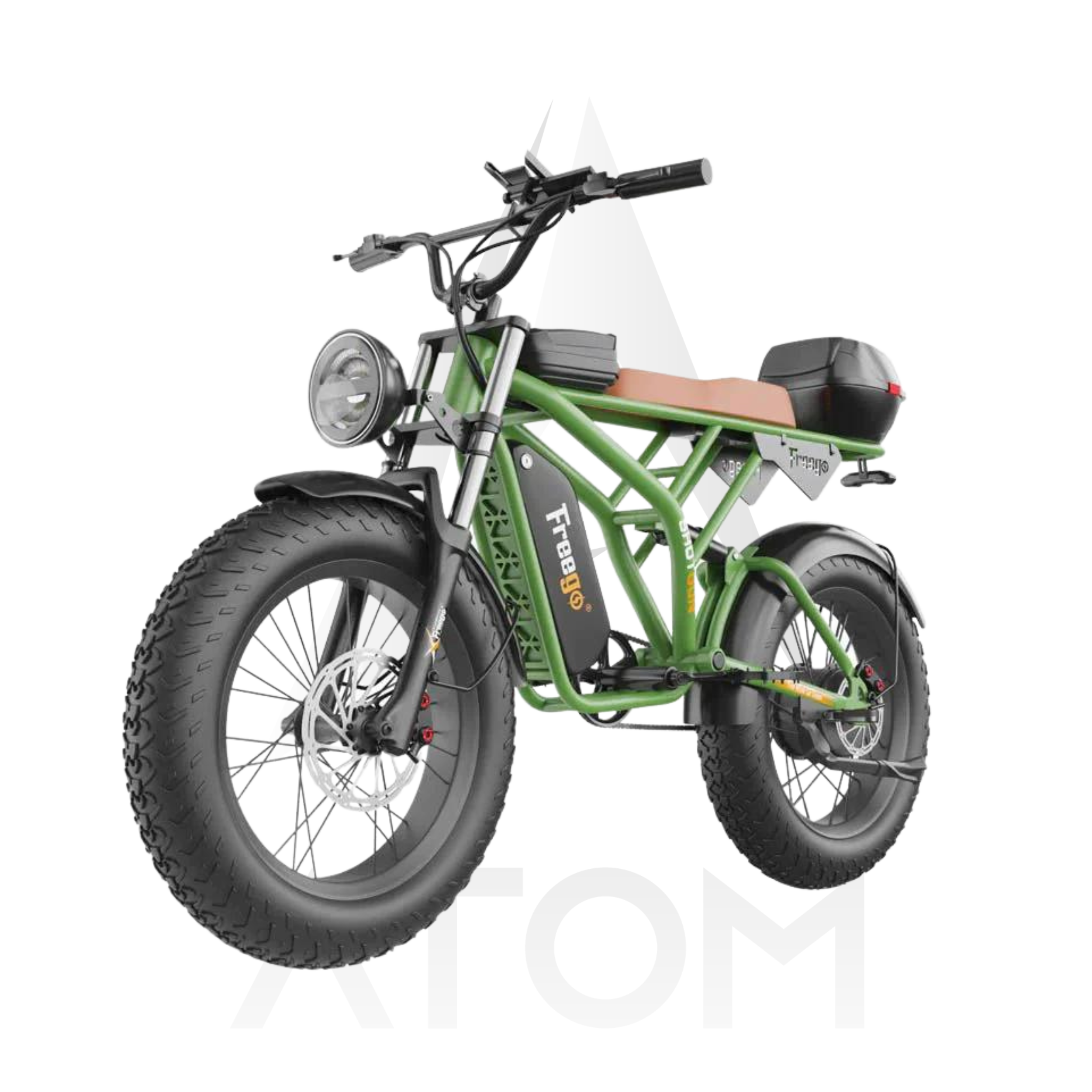 Vélo électrique Fatbike | FREEGO F2 PRO | 1400 W - Atom Motors