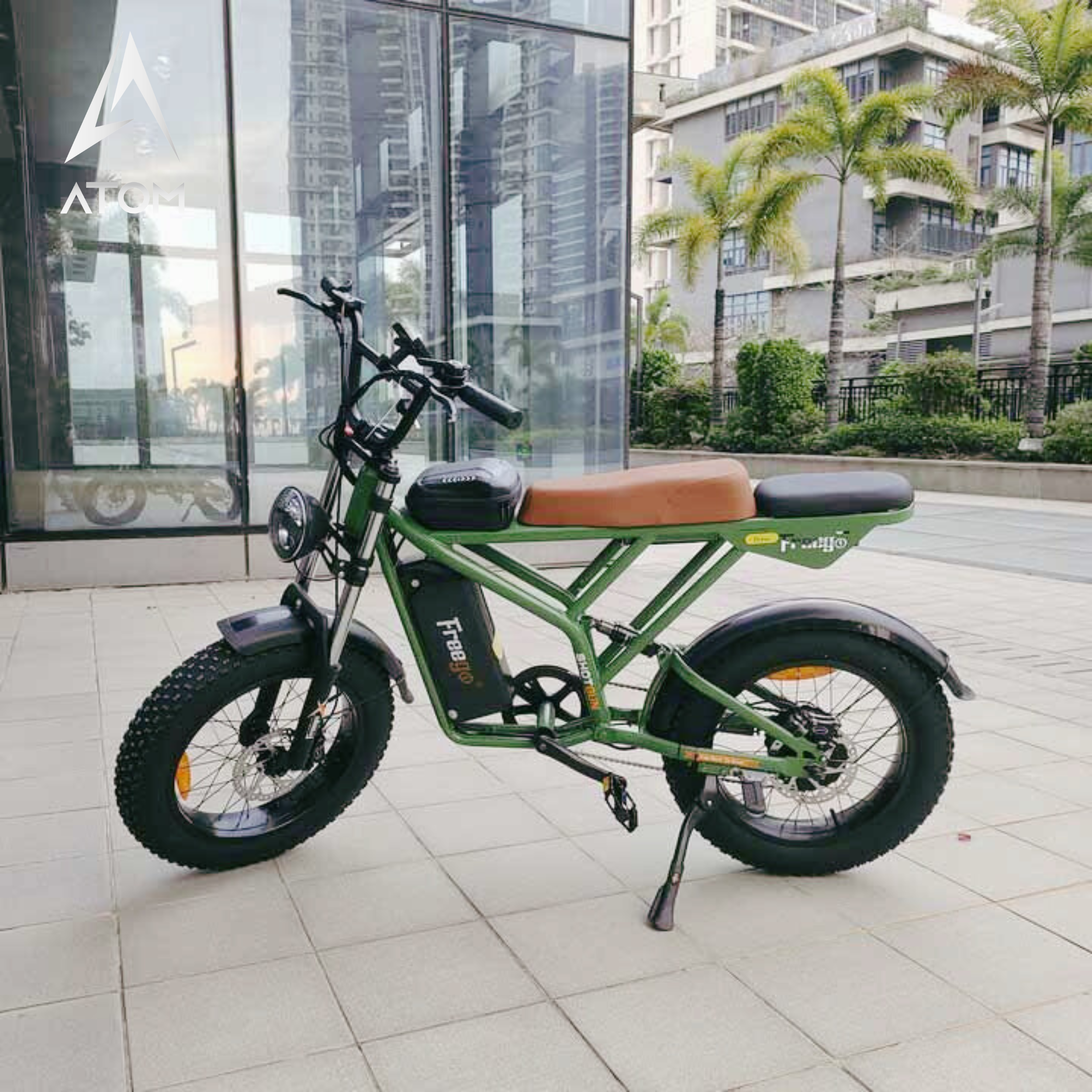 Vélo électrique Fatbike | FREEGO F2 PRO | 1400 W - Atom Motors