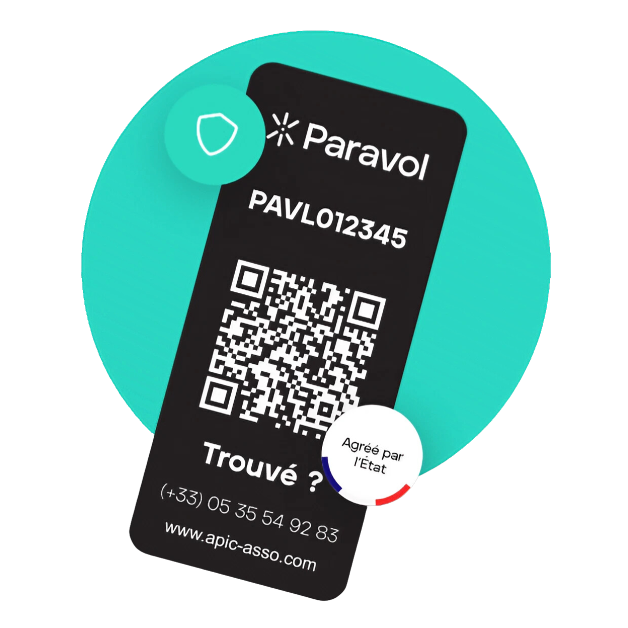 Étiquette BicyCode | Marquage | Système d'Identification de Vélos - Atom Motors