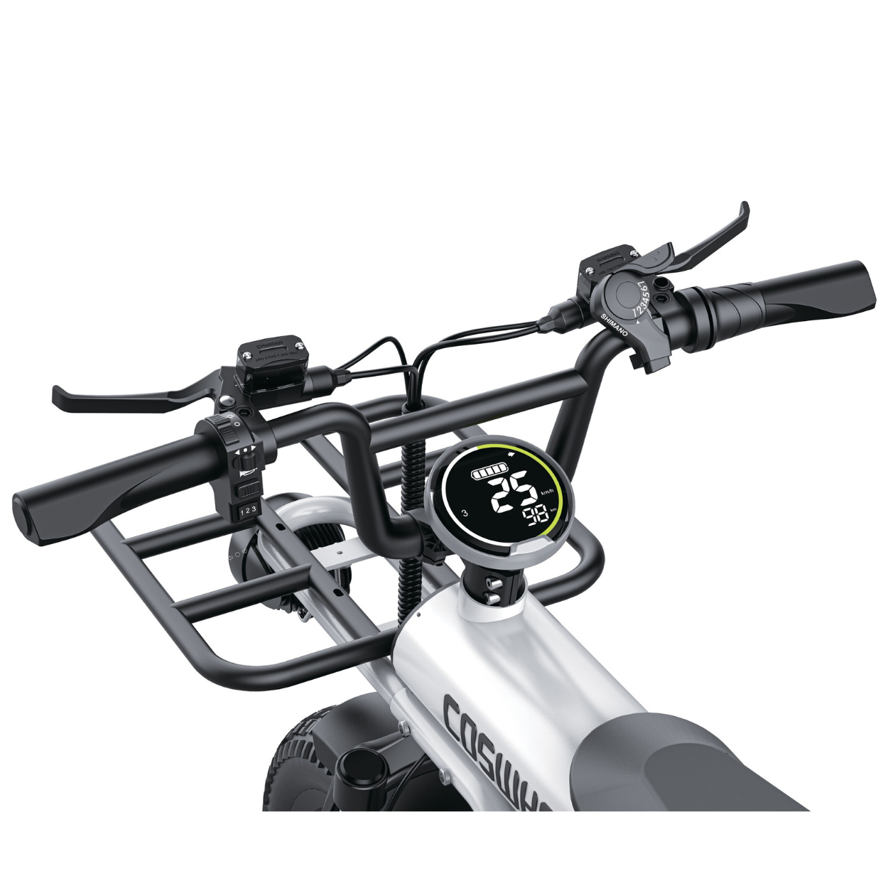 Vélo électrique Fatbike | COSWHEEL T16 | 750W | V-max 25 km/h | Autonomie 113 km - Atom Motors