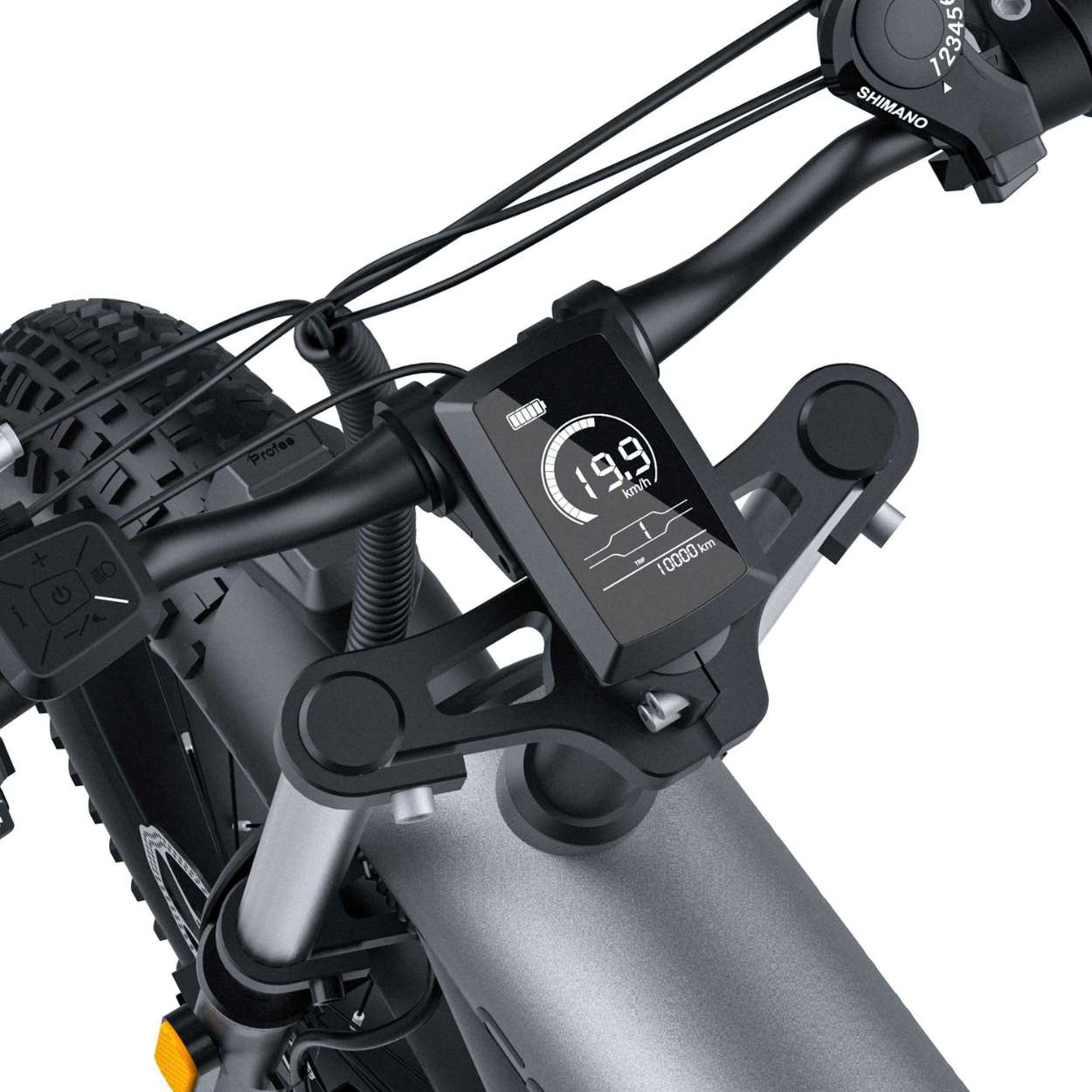 Vélo électrique Fatbike | COSWHEEL T20 | 500 W | V-max 25 km/h | Autonomie 80 km - Atom Motors