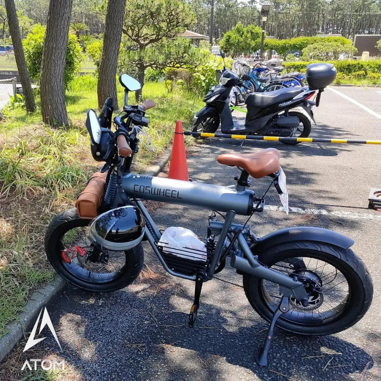 Vélo électrique Fatbike | COSWHEEL T20R | 750W - 1000W | V-max 25 km/h | Autonomie 70 km - Atom Motors