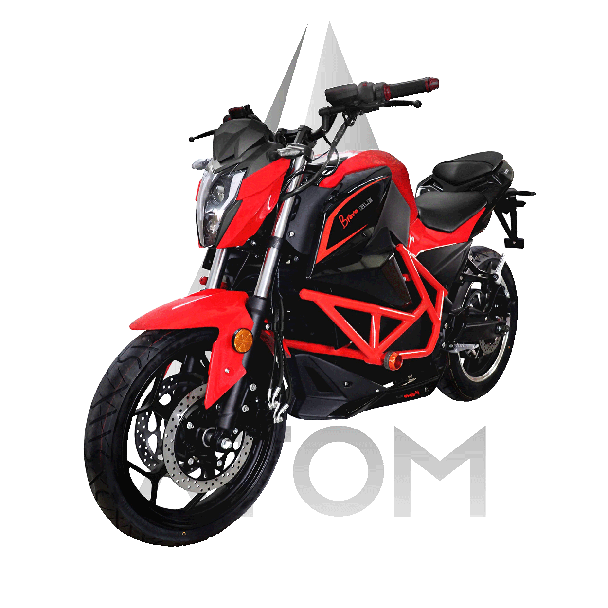Moto électrique, EBROH GLE | 5000 W | 125 cc | V-max 115 km/h | Autonomie 100 km - Atom Motors