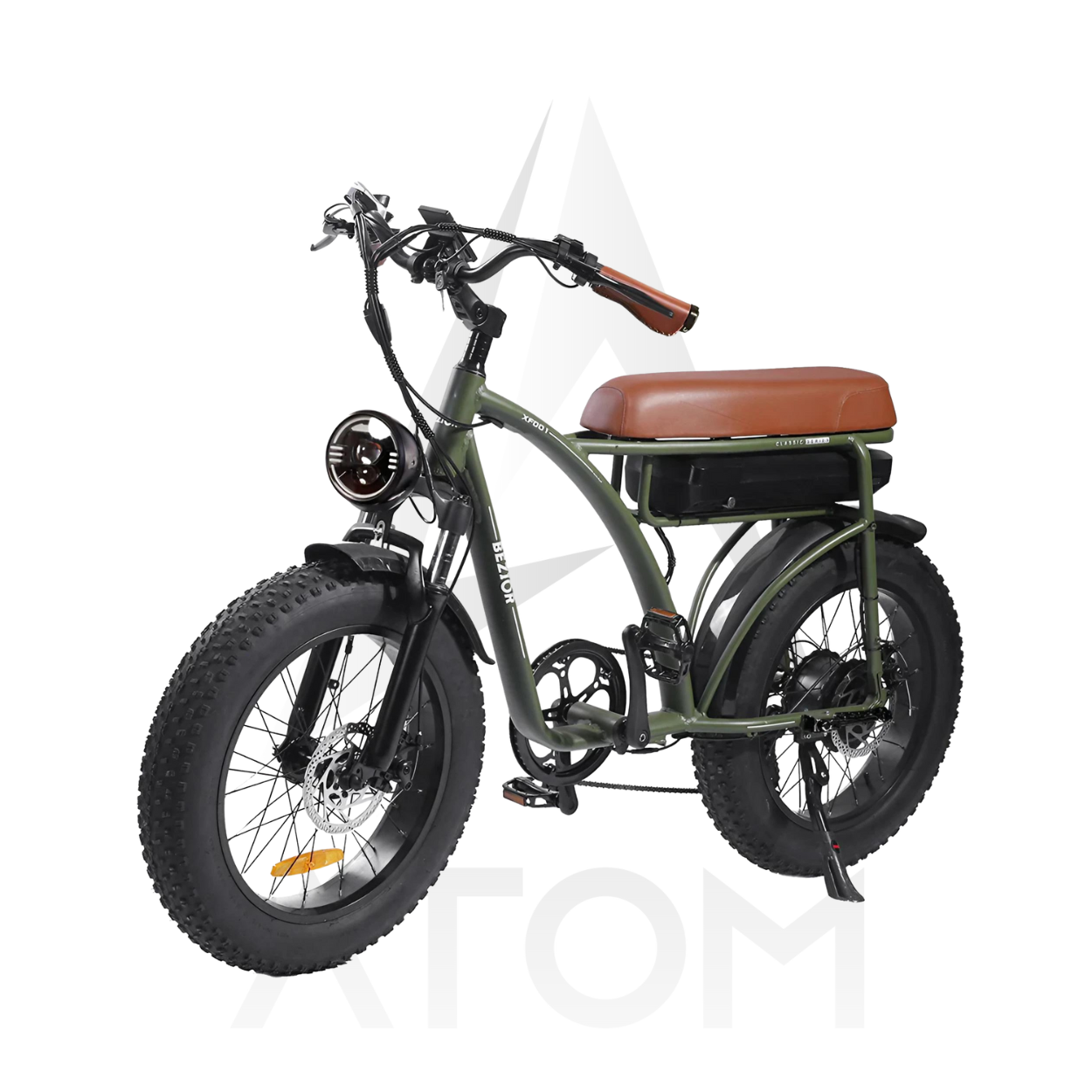 Vélo électrique Fatbike | Gogobest XF001 | 1000 W | V-max 25 km/h | Autonomie 45 km - Atom Motors