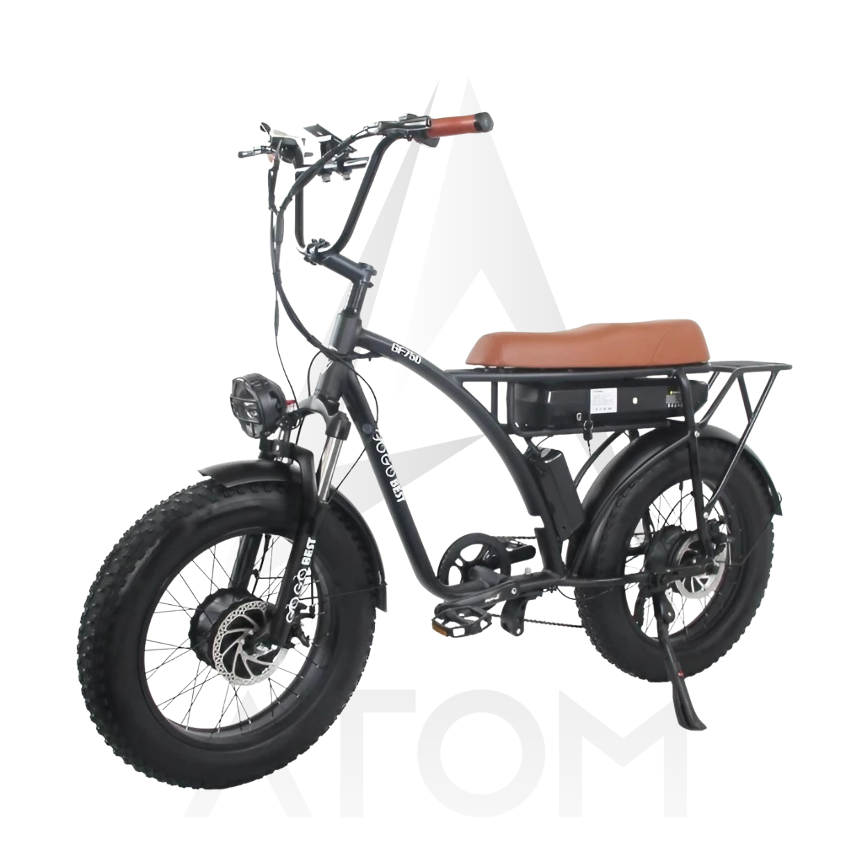 Vélo électrique Fatbike | Gogobest GF750 | 2000 W | V-max 25 km/h | Autonomie 80 km - Atom Motors