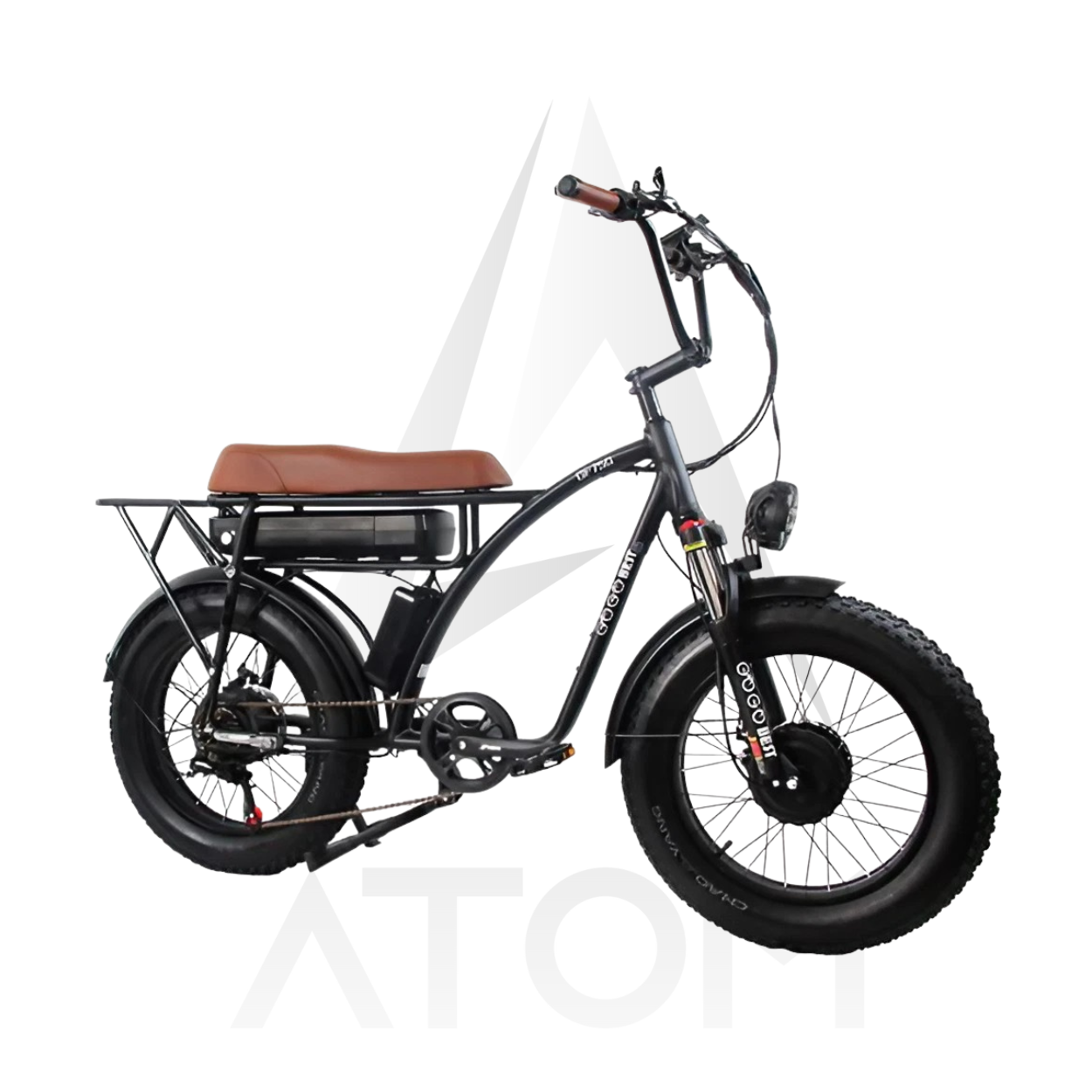 Vélo électrique Fatbike | Gogobest GF750 | 2000 W | V-max 25 km/h | Autonomie 80 km - Atom Motors