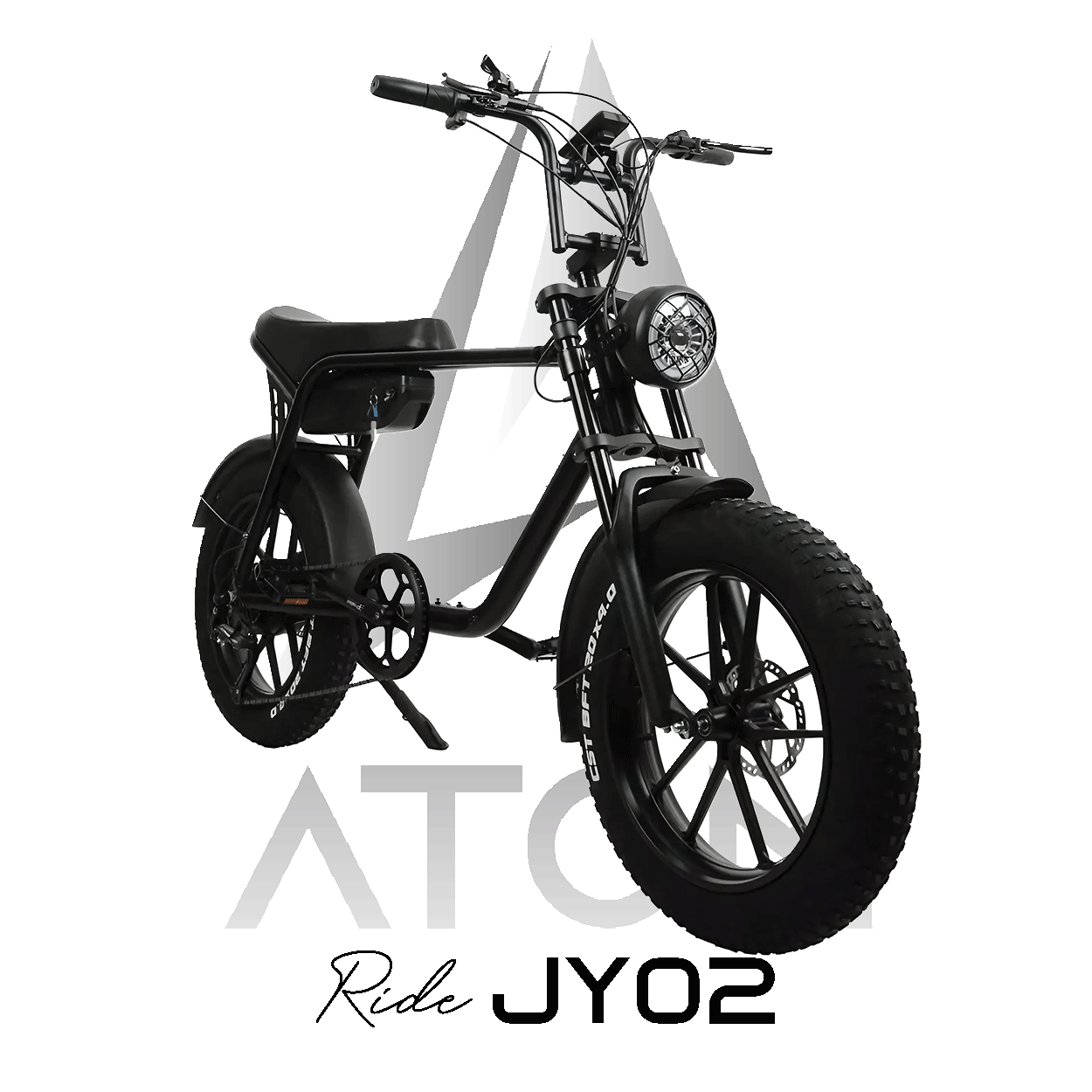 Vélo électrique Fatbike | Atom Ride JY02 | 750 W | V-max 25 km/h | Autonomie 100 km - Atom Motors