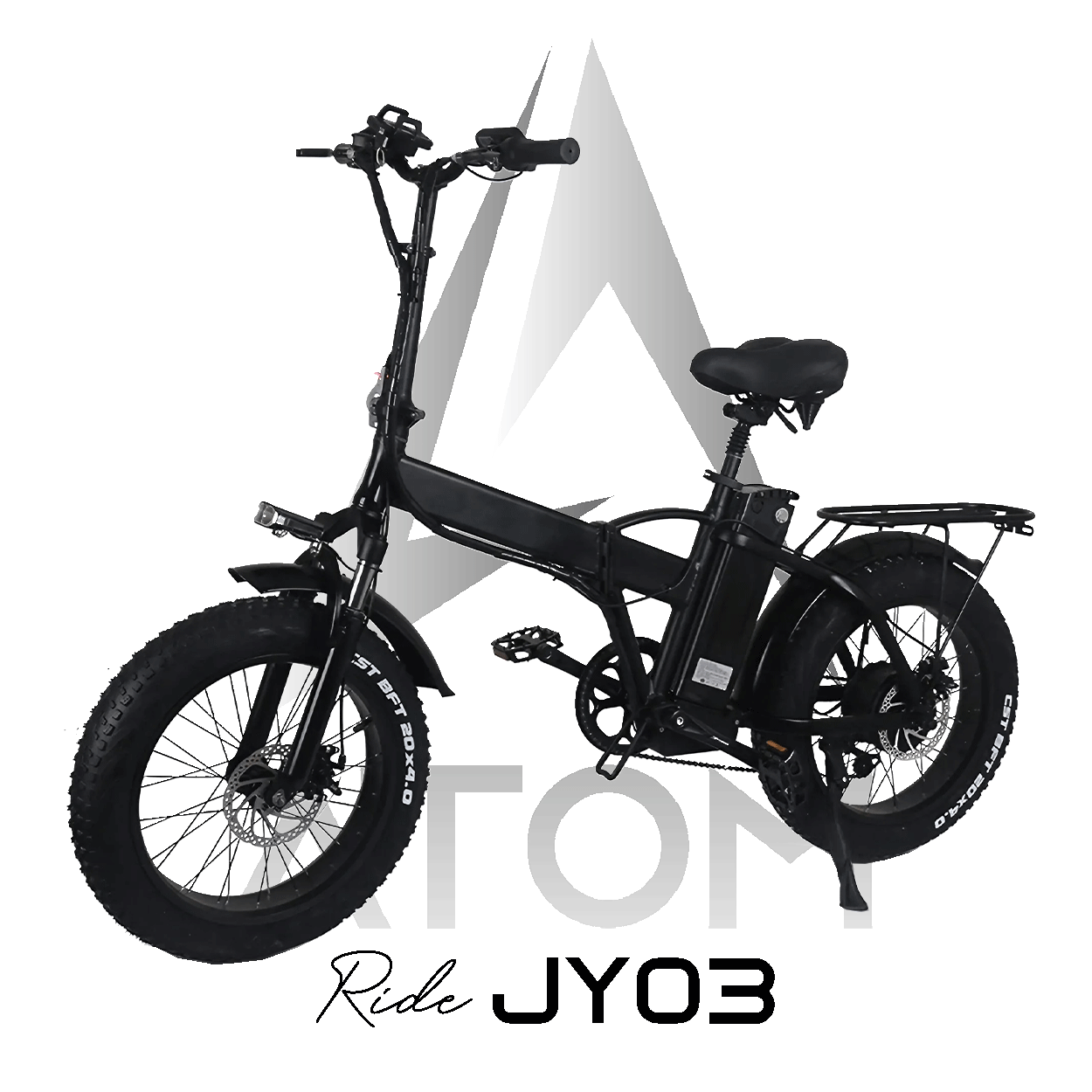 Vélo électrique Fatbike | Atom Ride JY03 | 750 W | V-max 25 km/h | Autonomie 105 km - Atom Motors