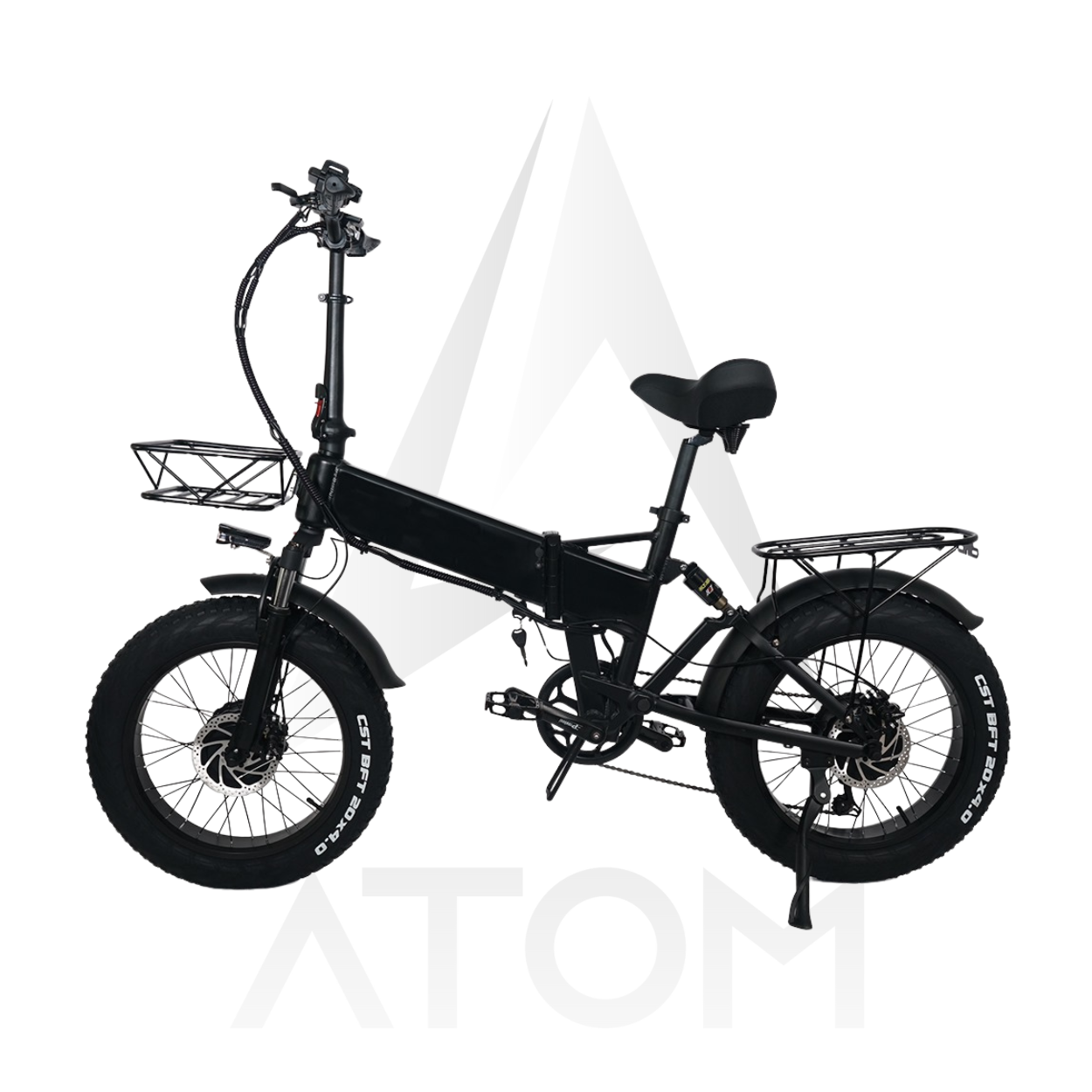 Vélo électrique Fatbike | Atom Ride JY03 | 750 W | V-max 25 km/h | Autonomie 105 km - Atom Motors