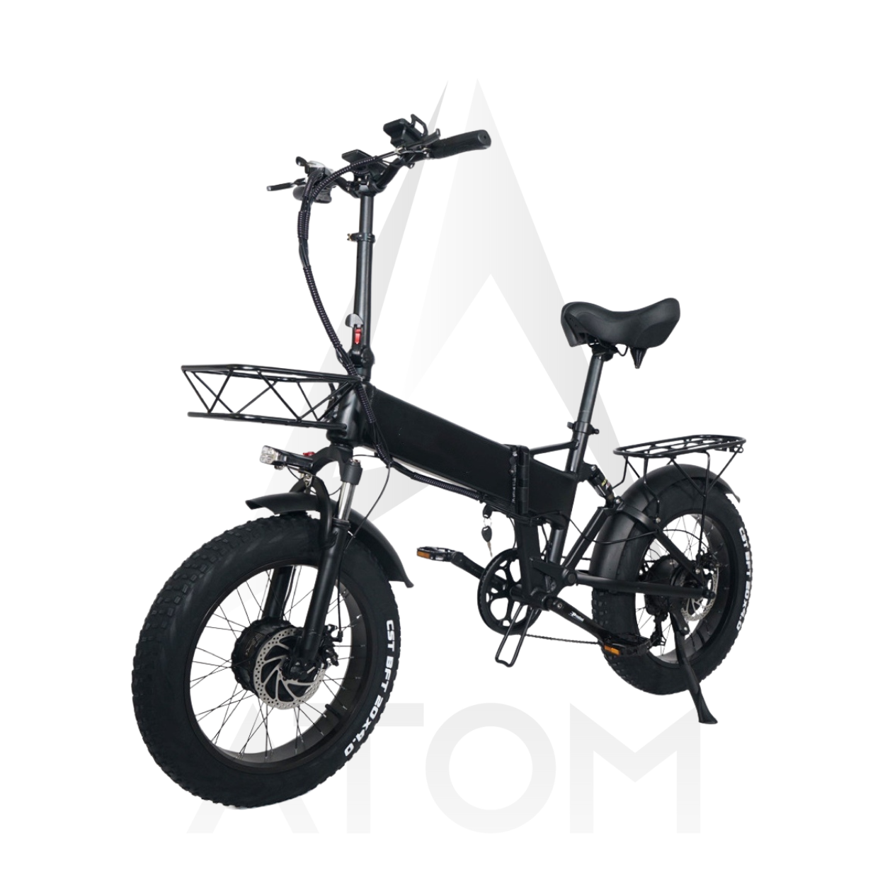Vélo électrique Fatbike | Atom Ride JY03 | 750 W | V-max 25 km/h | Autonomie 105 km - Atom Motors