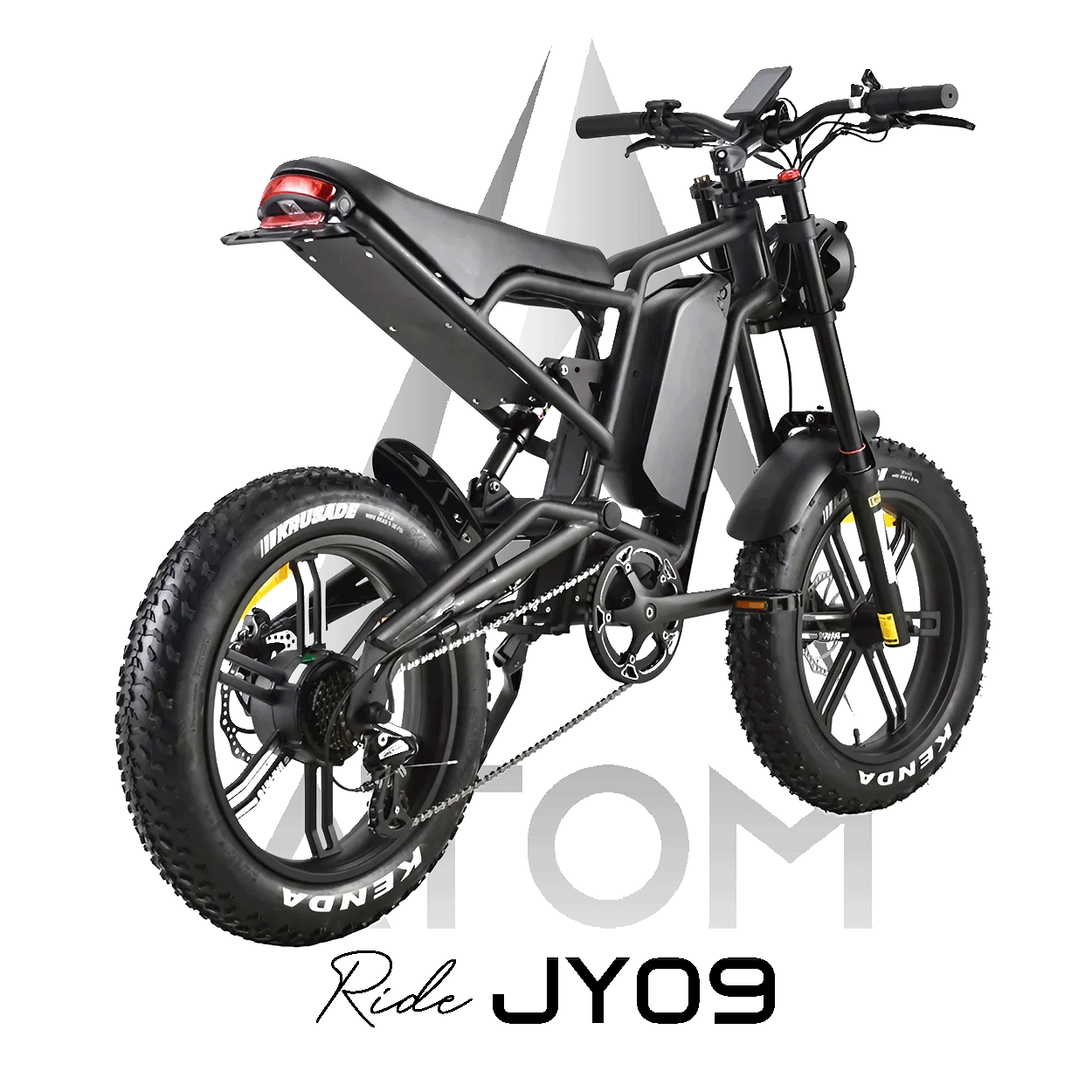 Vélo électrique Fatbike | Atom Ride JY09 | 500 W | V-max 25 km/h | Autonomie 105 km - Atom Motors