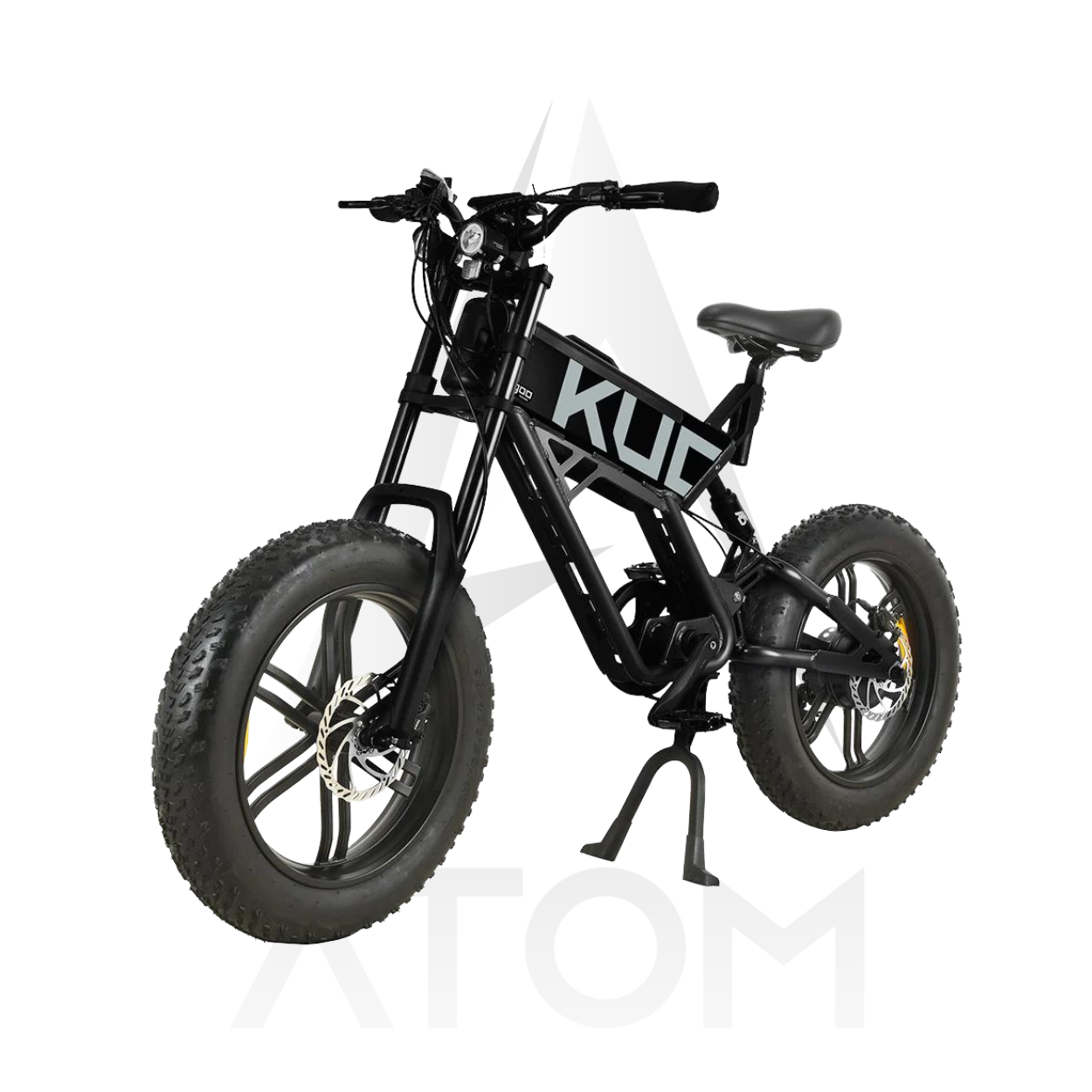Vélo électrique Fatbike | KUGOO T01 | 500 W | V-max 25 km/h | Autonomie 65 km - Atom Motors