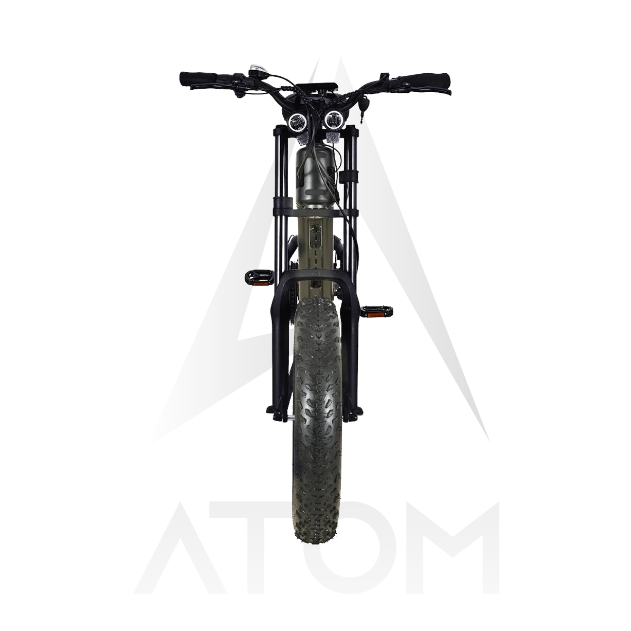 Vélo électrique Fatbike | KUGOO T01 | 500 W | V-max 25 km/h | Autonomie 65 km - Atom Motors