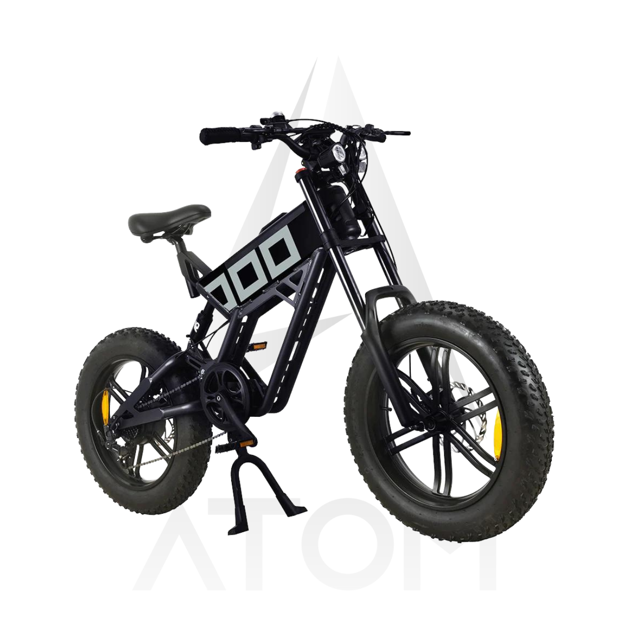 Vélo électrique Fatbike | KUGOO T01 | 500 W | V-max 25 km/h | Autonomie 65 km - Atom Motors