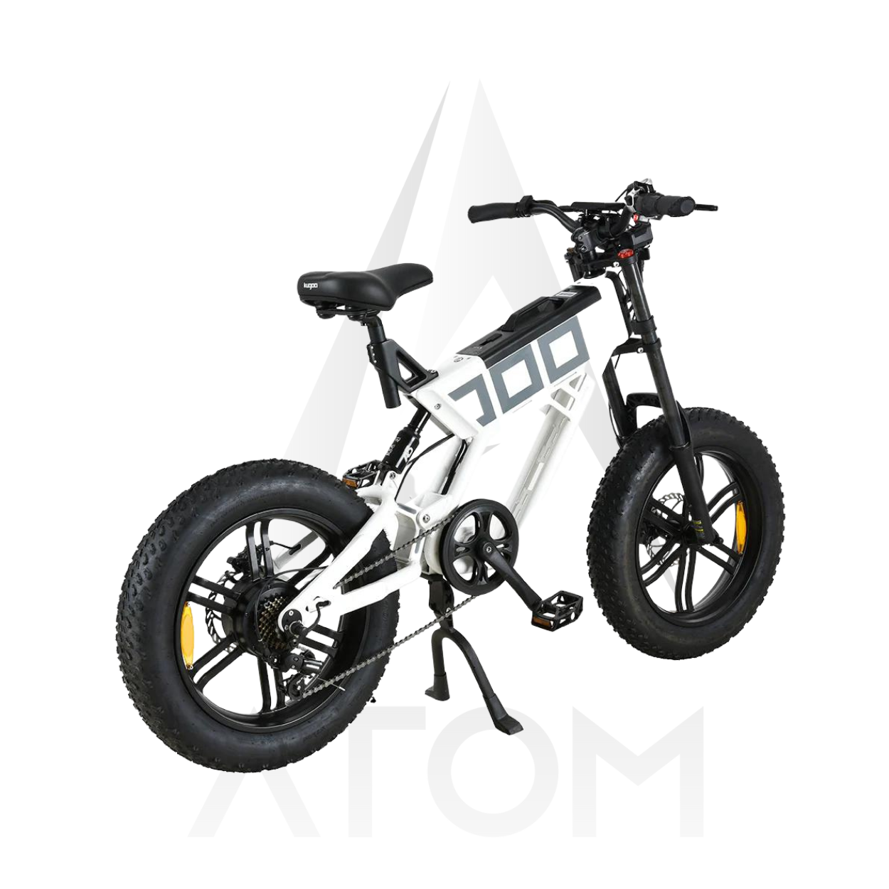 Vélo électrique Fatbike | KUGOO T01 | 500 W | V-max 25 km/h | Autonomie 65 km - Atom Motors