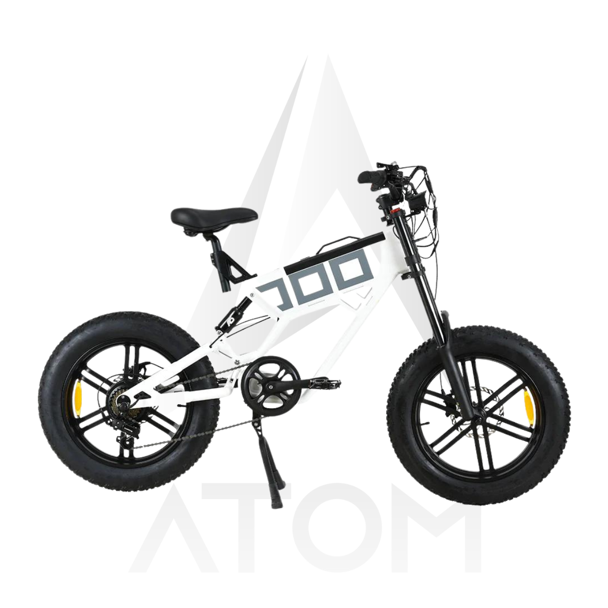 Vélo électrique Fatbike | KUGOO T01 | 500 W | V-max 25 km/h | Autonomie 65 km - Atom Motors