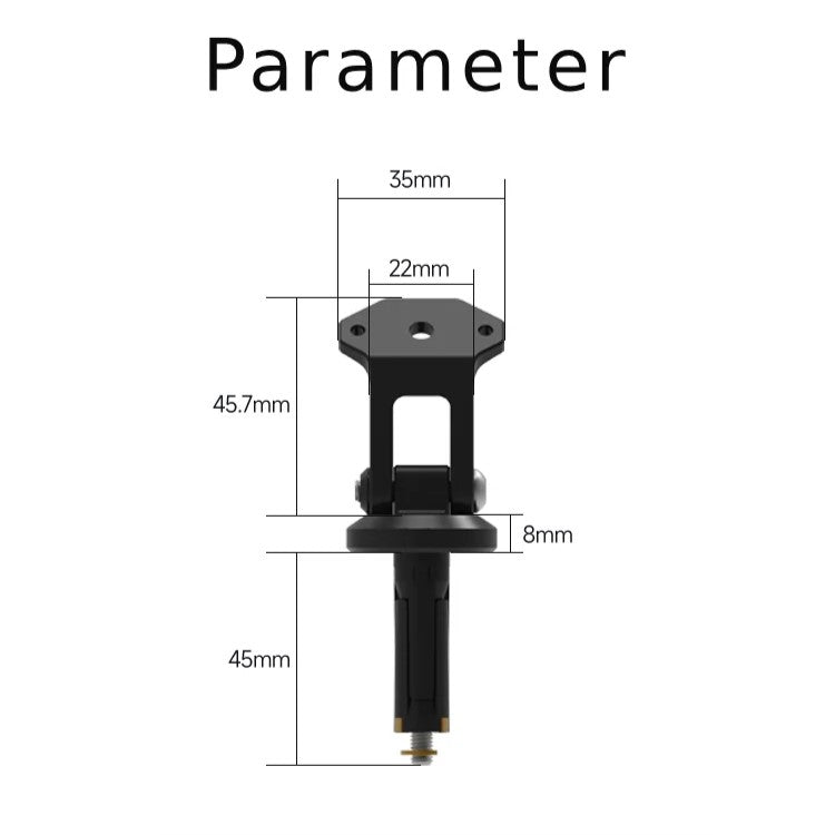 Support de Montage sur Tige de Fourche pour AIO-5 Lite | CHIGEE (MFP0042) - Atom Motors