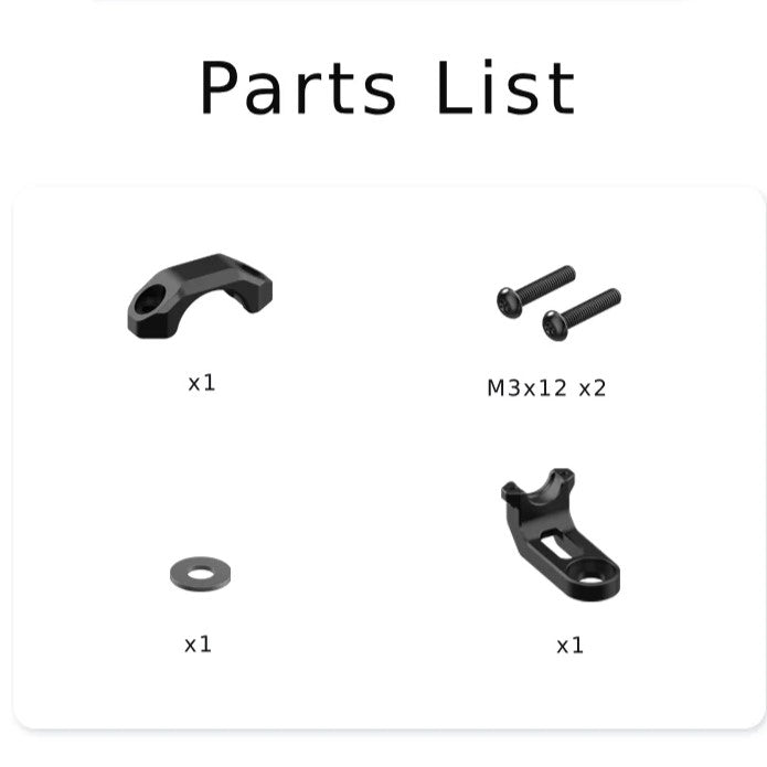 Support d'Extension pour Rétroviseur Latéral pour AIO-5 Lite | CHIGEE (MFP0057) - Atom Motors