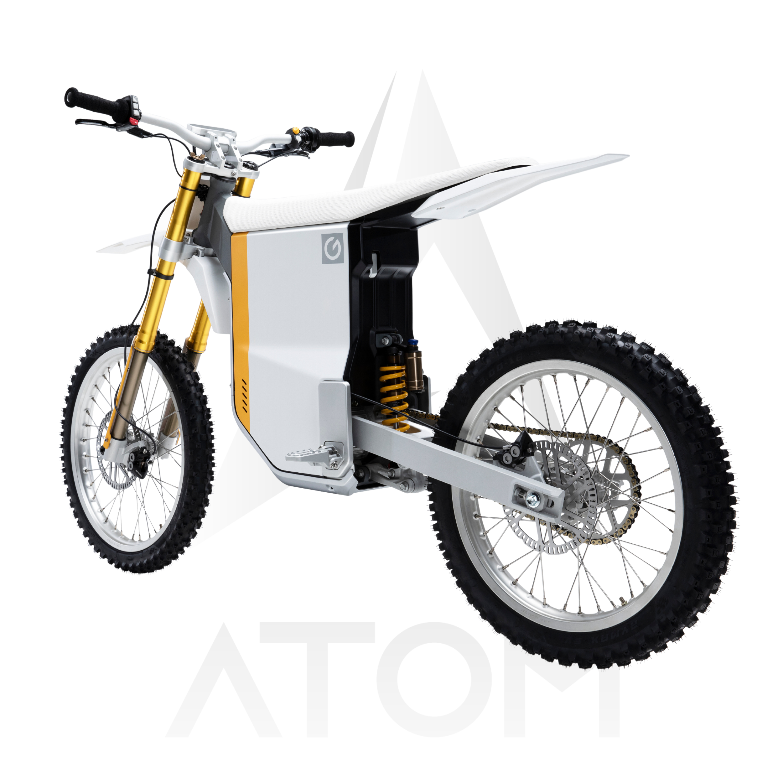 Moto électrique Dirtbike, Gowow Ori | 9000 W | 50 cc | V-max 45 km/h | Autonomie 100 km - Atom Motors