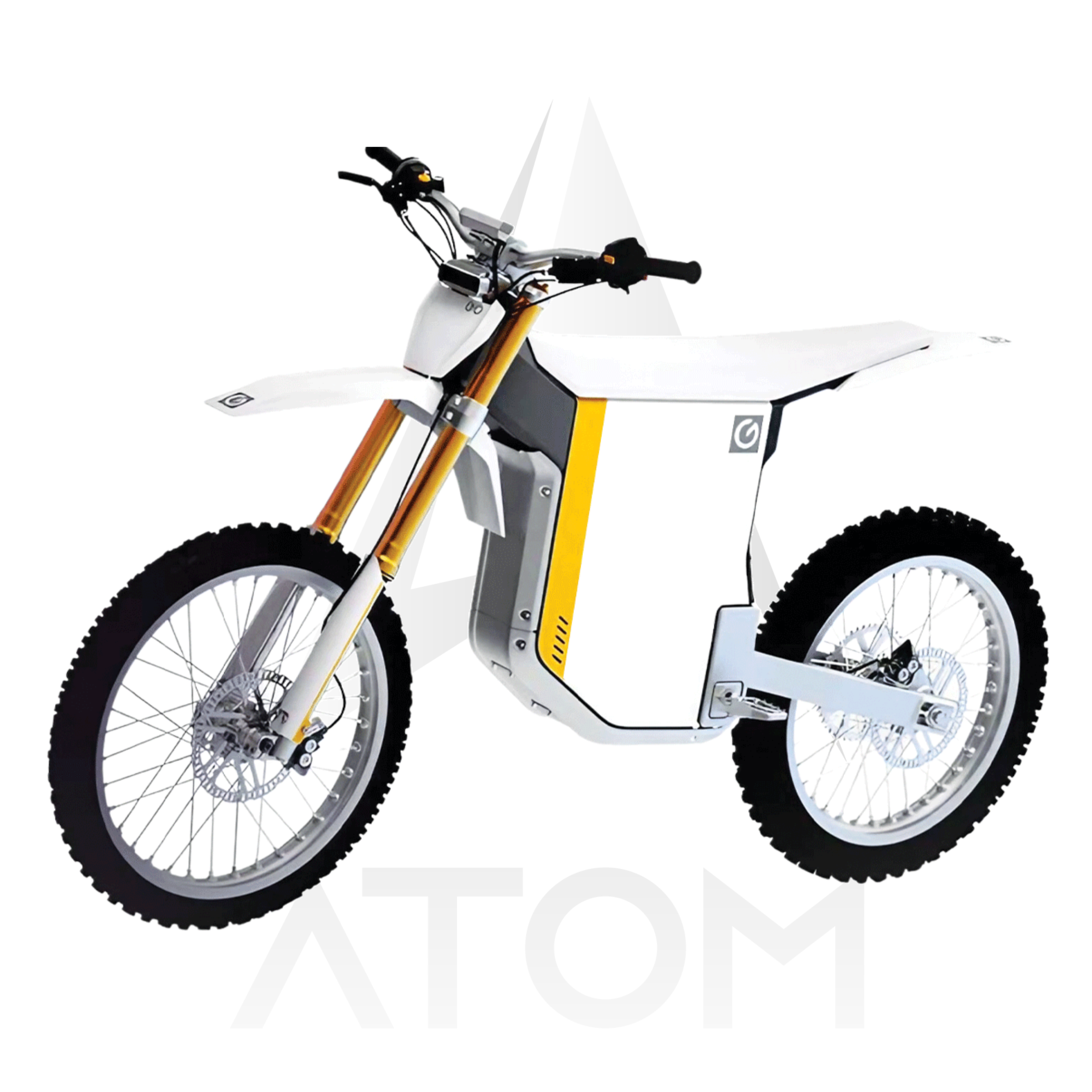 Moto électrique Dirtbike, Gowow Ori | 9000 W | 50 cc | V-max 45 km/h | Autonomie 100 km - Atom Motors