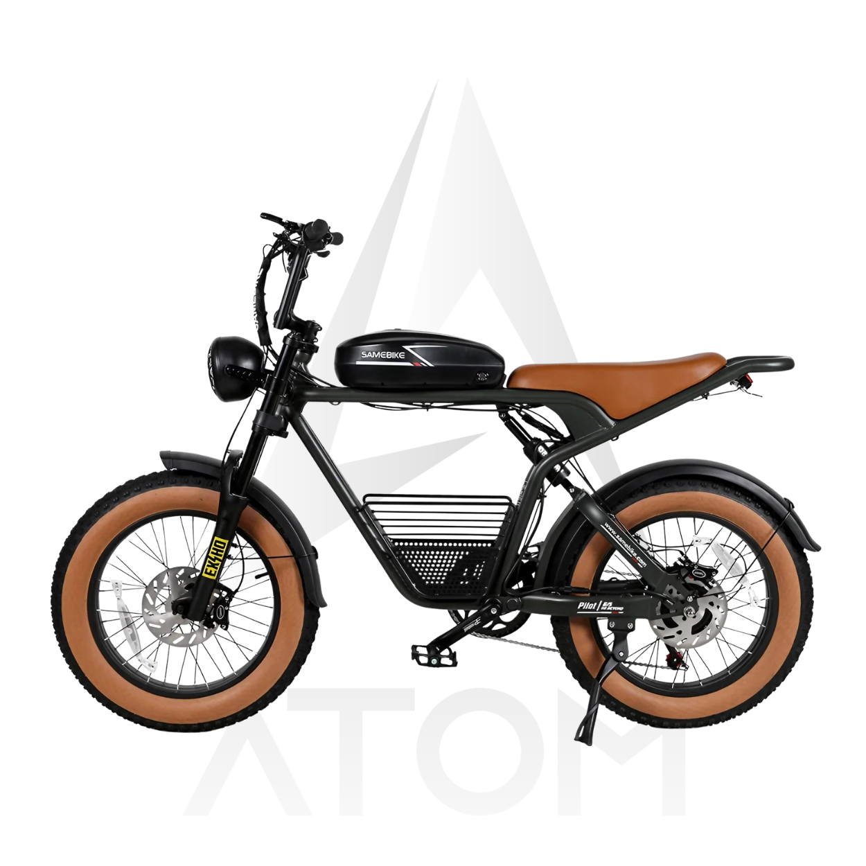 Vélo électrique Fatbike | SAMEBIKE M20 | 1000 W | V-max 25 km/h | Autonomie 80 km - Atom Motors