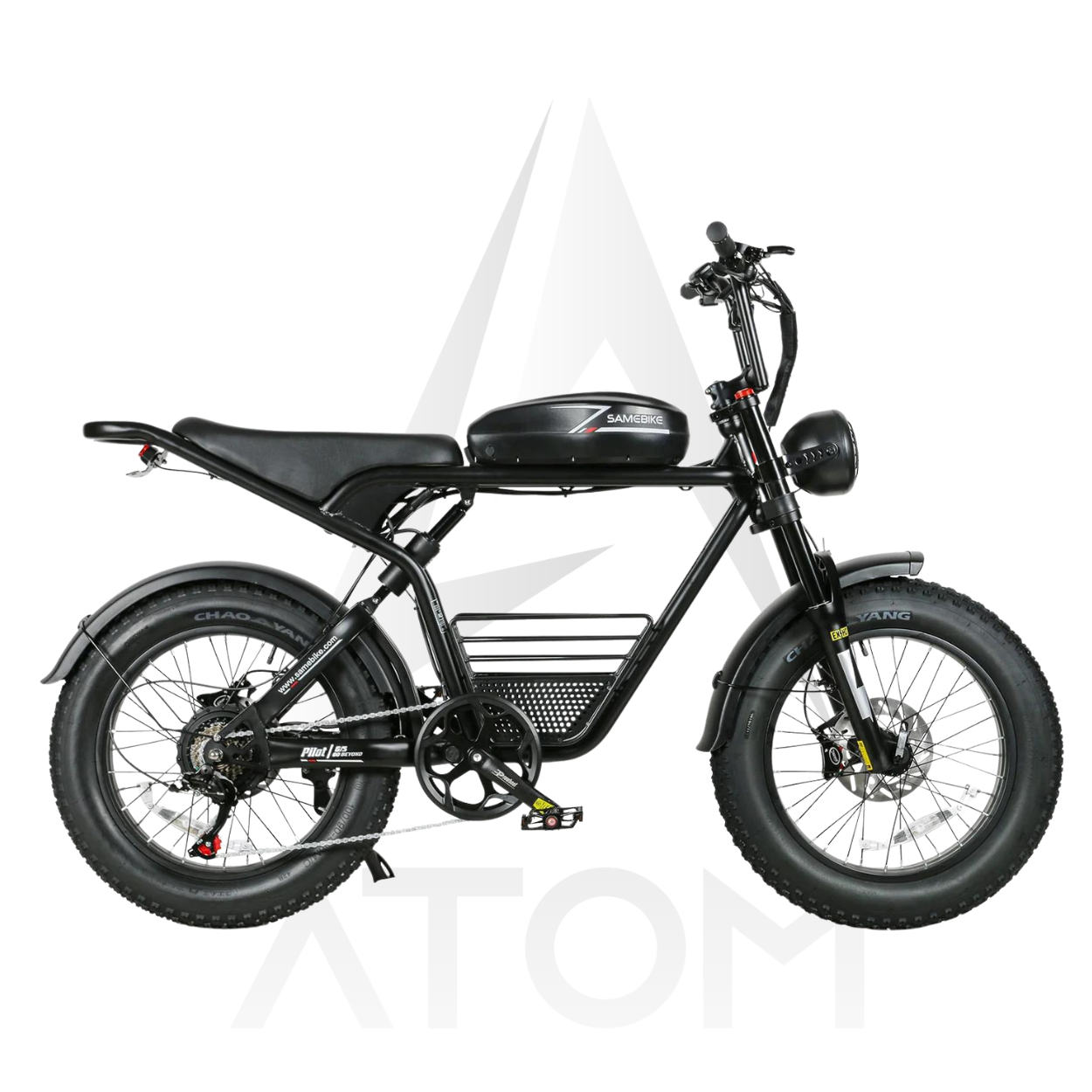 Vélo électrique Fatbike | SAMEBIKE M20 | 1000 W | V-max 25 km/h | Autonomie 80 km - Atom Motors