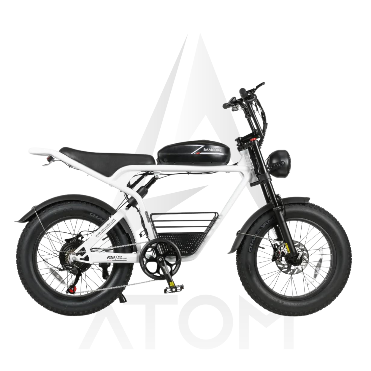 Vélo électrique Fatbike | SAMEBIKE M20 | 1000 W | V-max 25 km/h | Autonomie 80 km - Atom Motors